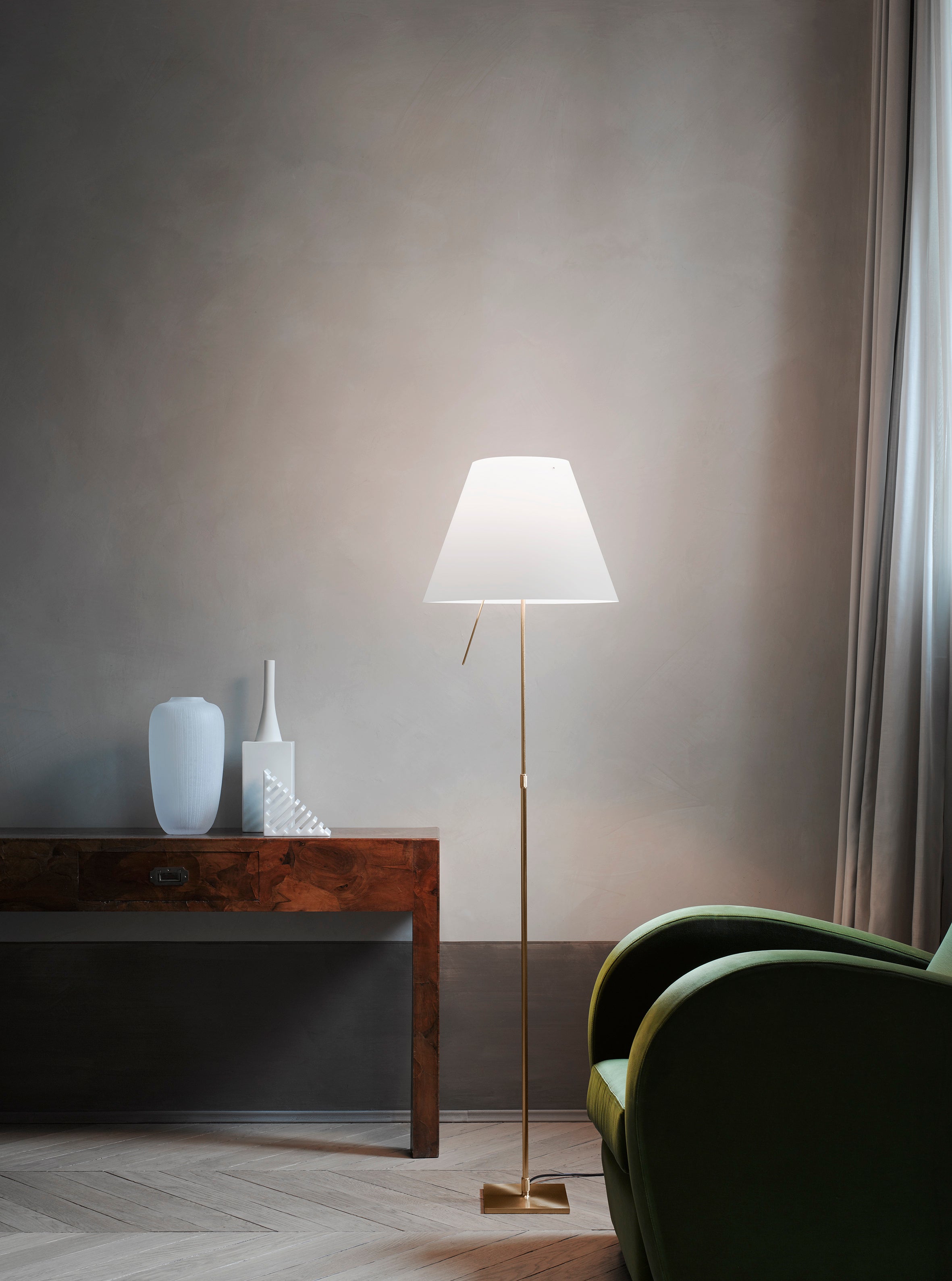 Costanza Beige Stehlampe