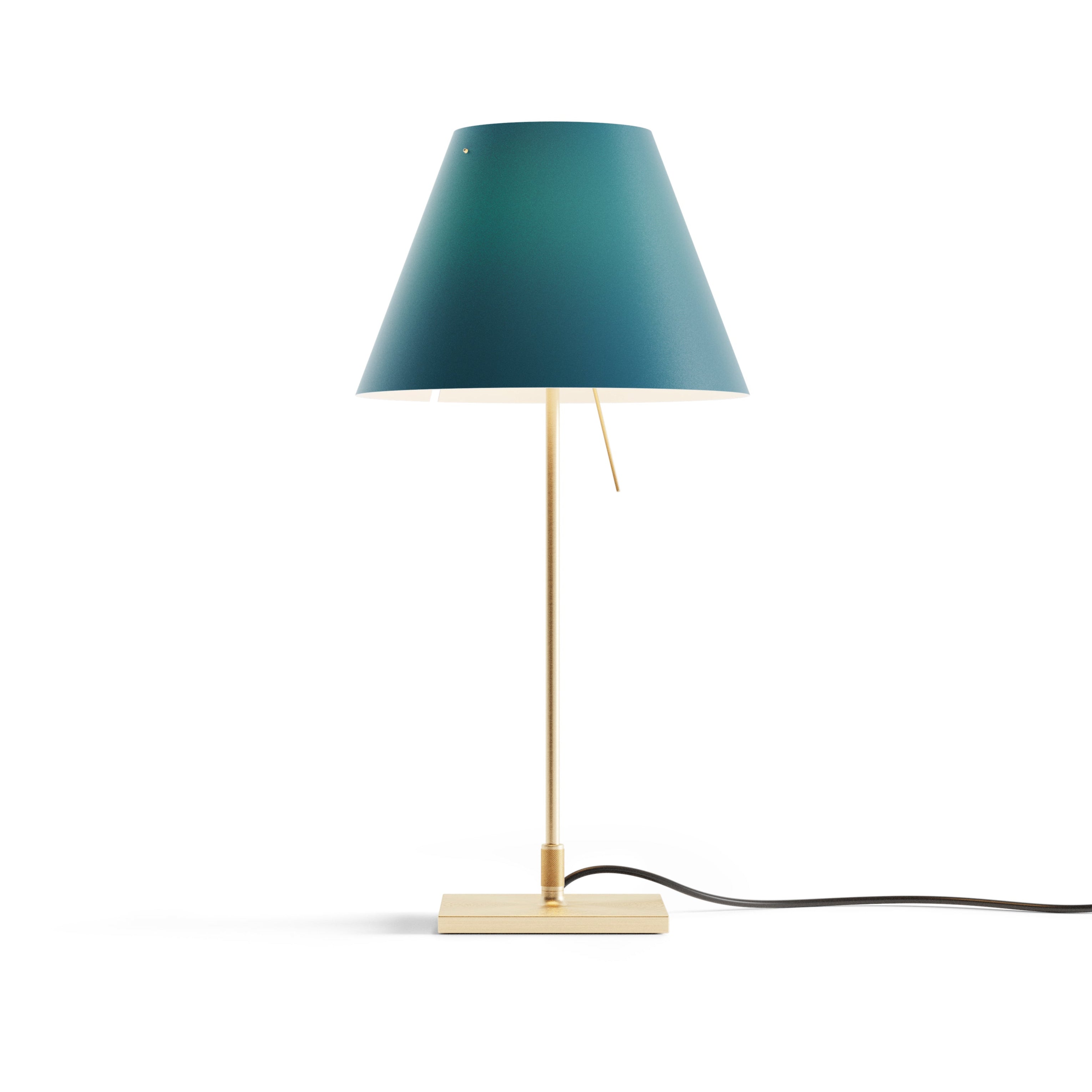 Costanzina table lamp blue lampshade