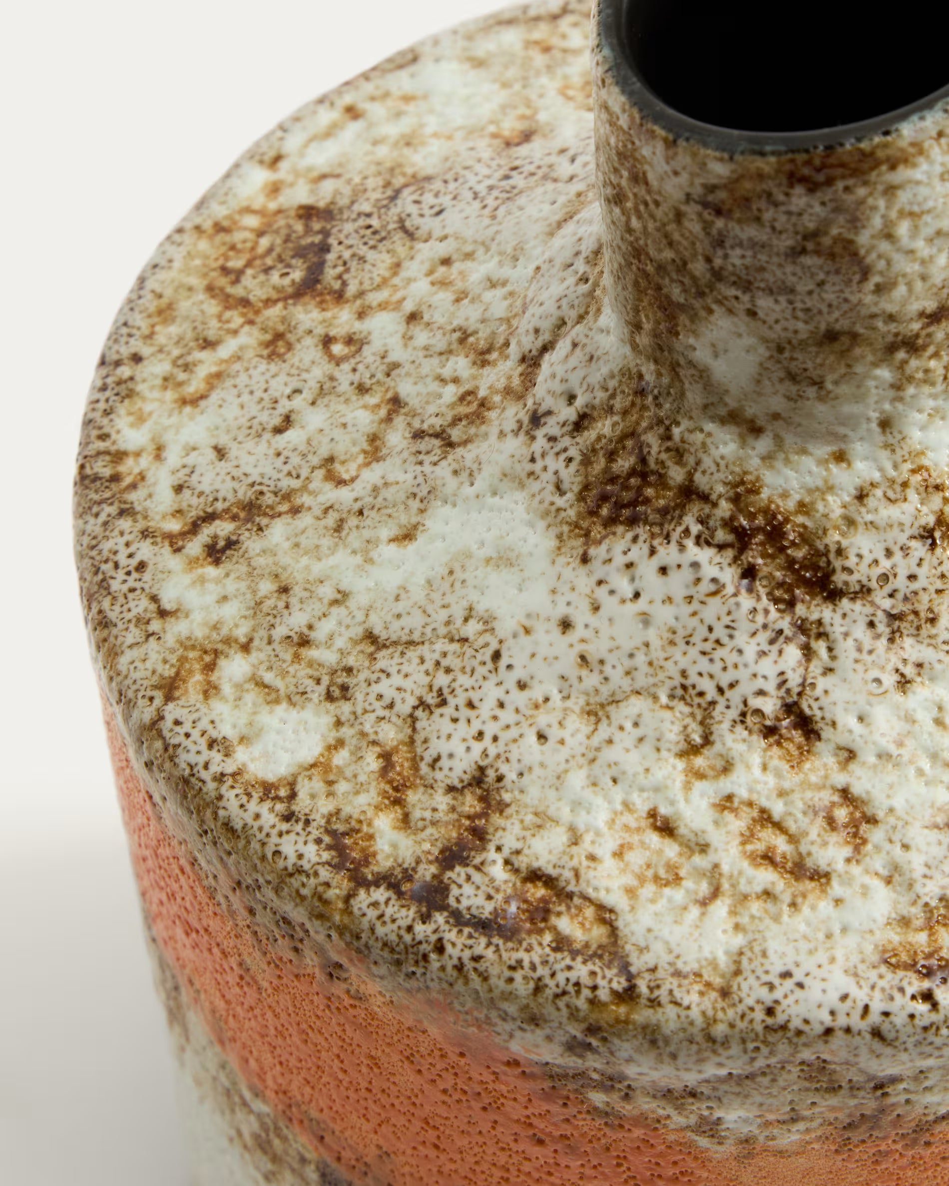 Vase ESTIN mehrfarbige Keramik