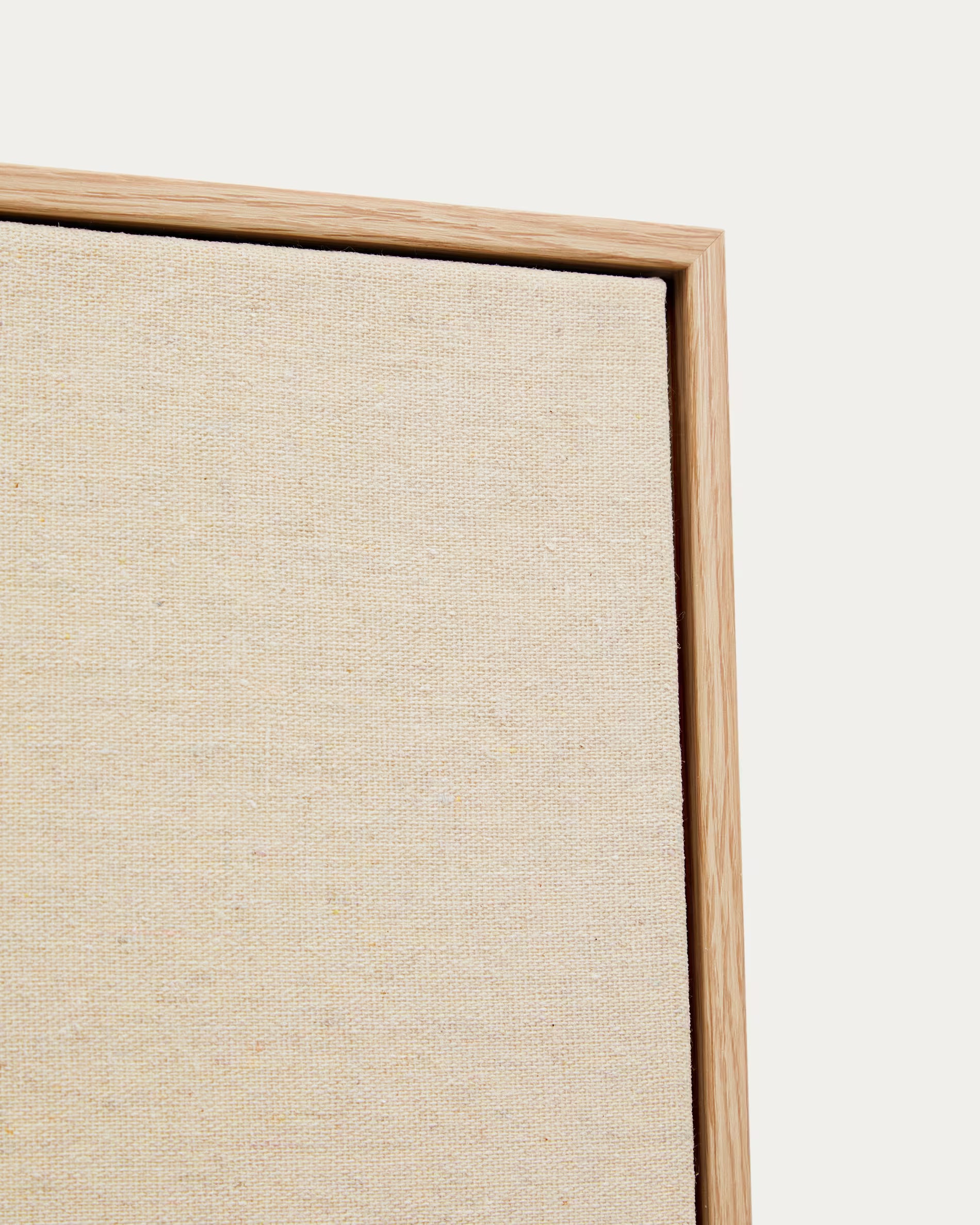 SALIN Beige Artwork with Horizontal Line