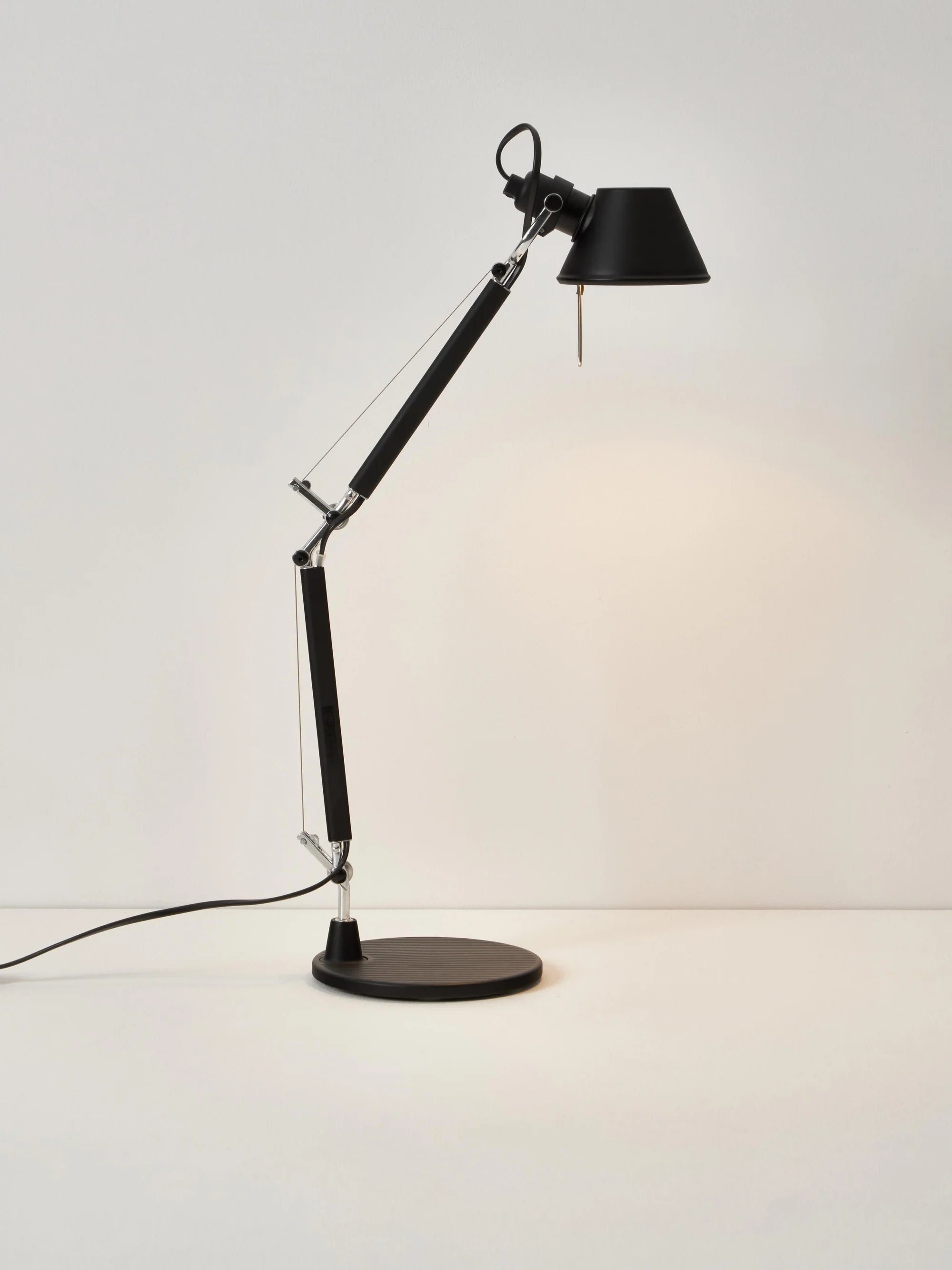 Schreibtischlampe verstellbar TOLOMEO MICRO matt schwarz