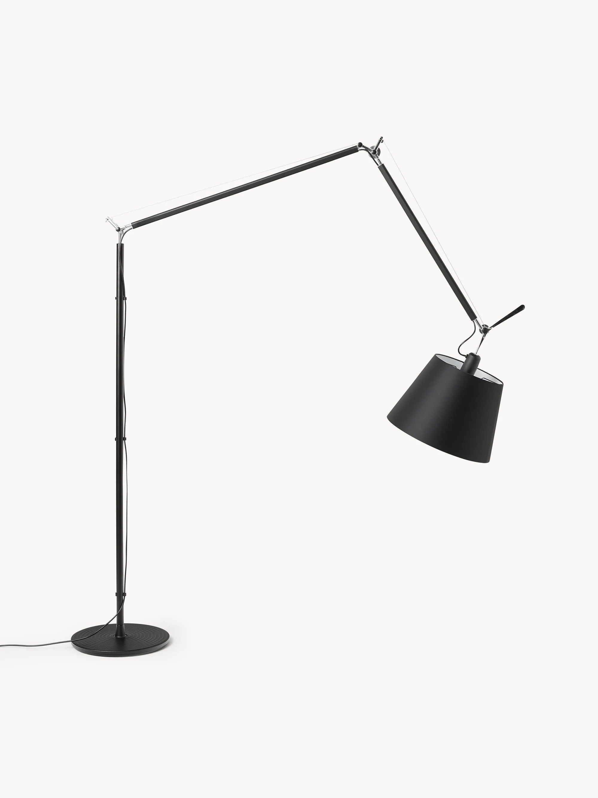 TOLOMEO MEGA Black Floor Lamp