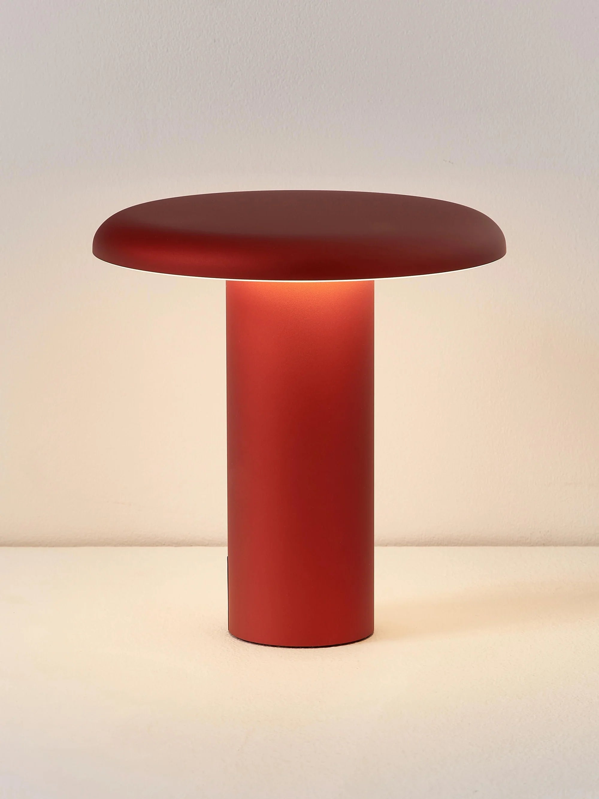 Tragbare Lampe TAKKU anodisiert rot