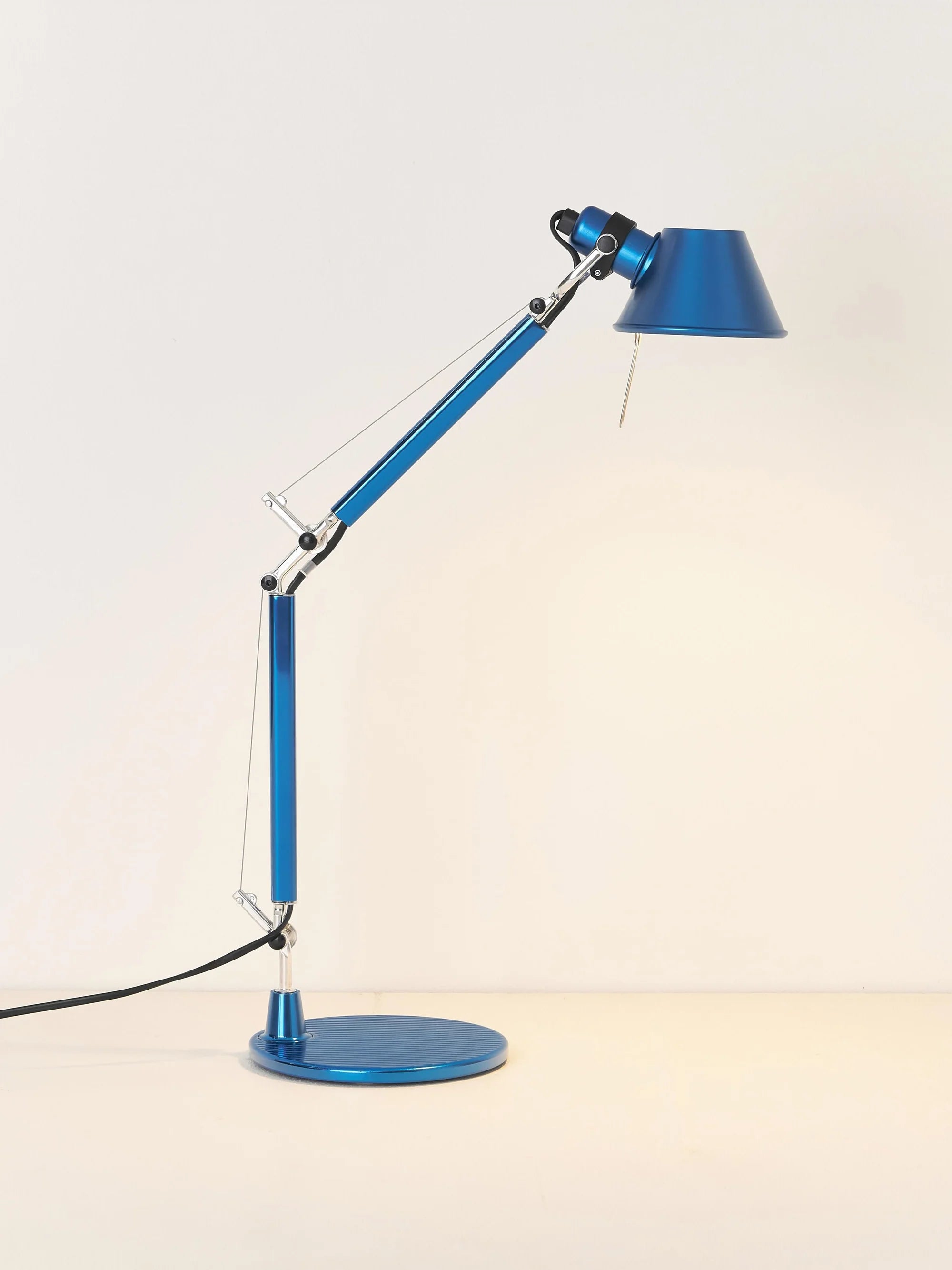 Schreibtischlampe verstellbar TOLOMEO MICRO mattblau