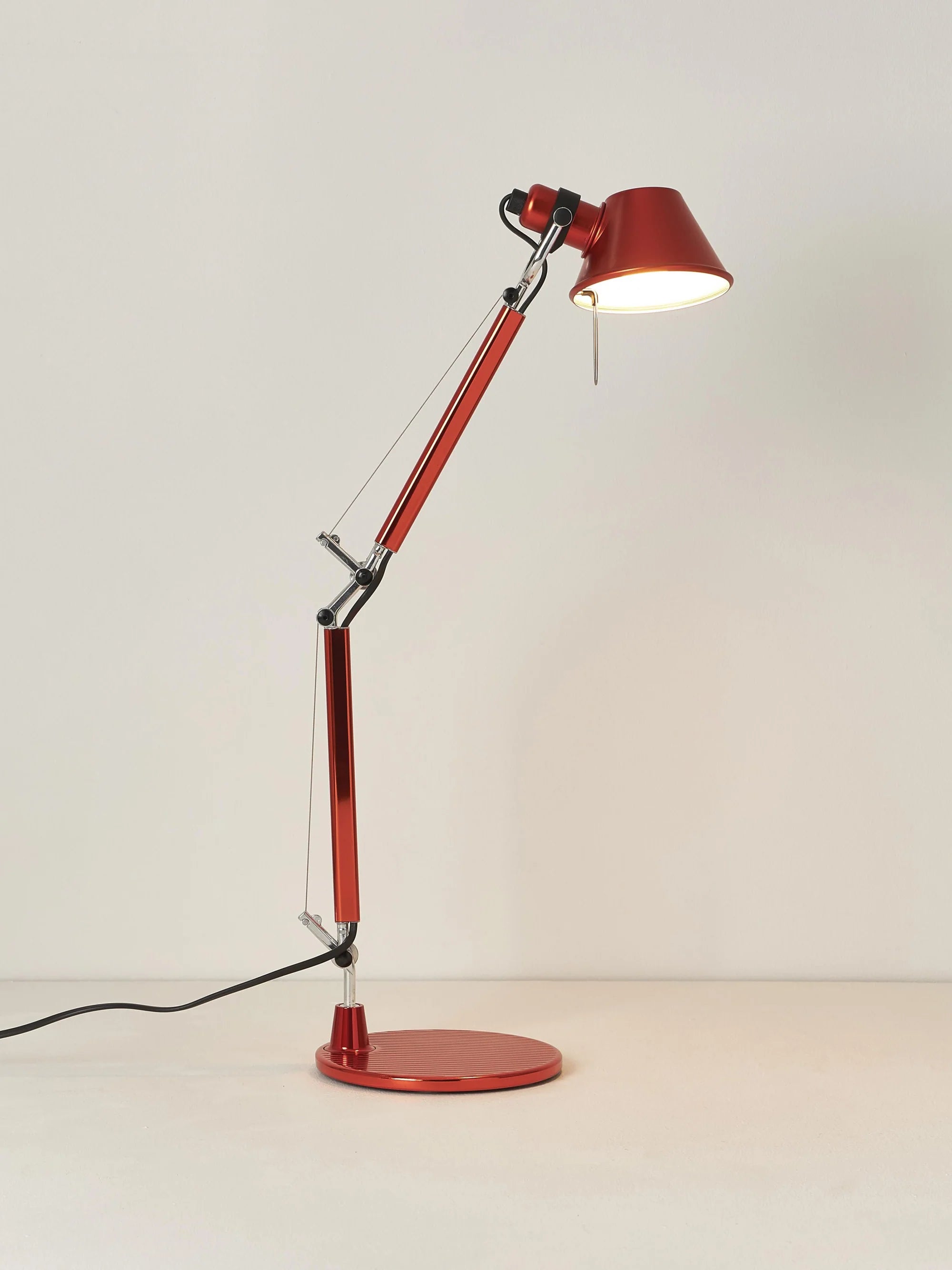 Schreibtischlampe verstellbar TOLOMEO MICRO matt orange