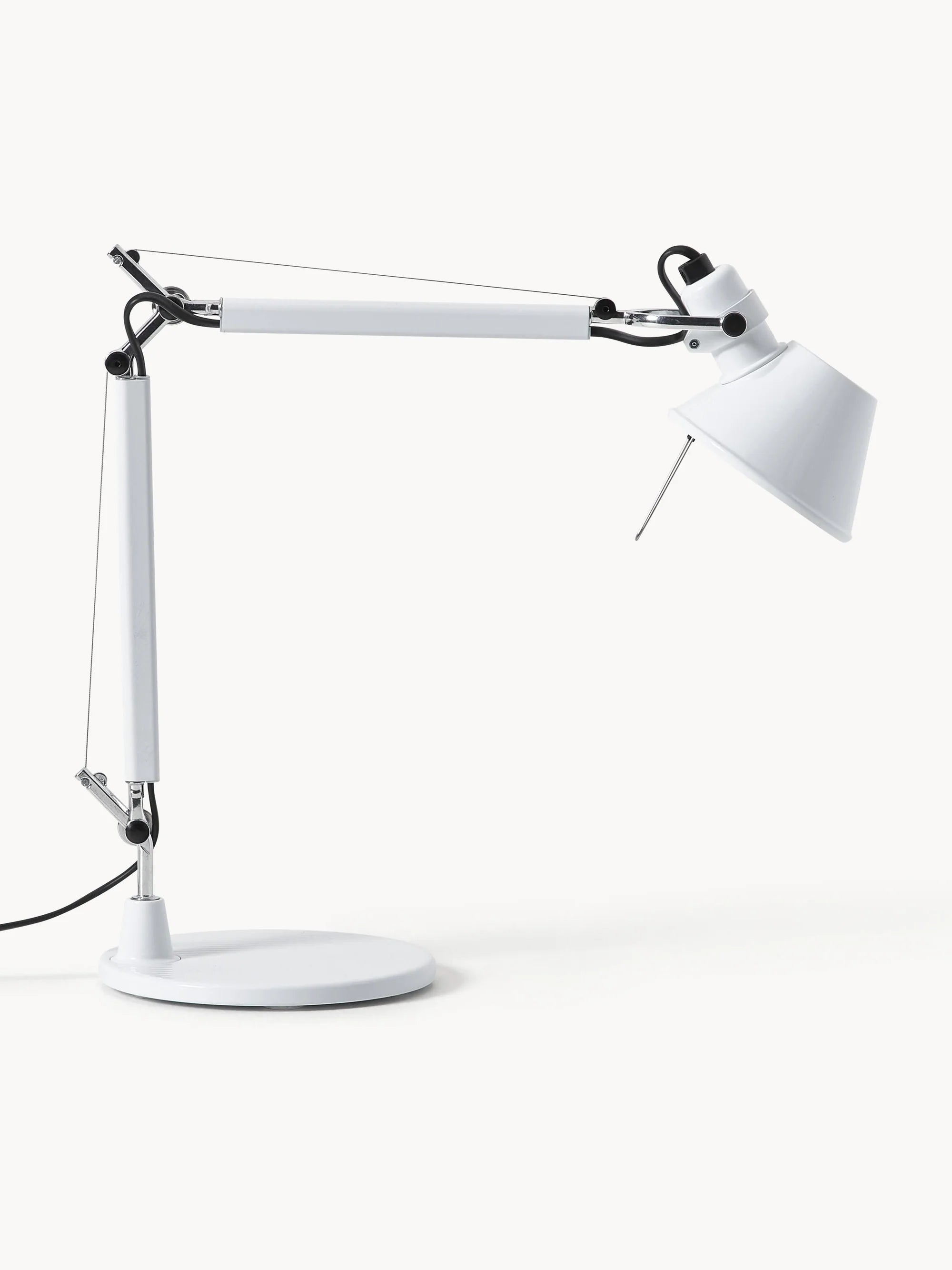 Schreibtischlampe verstellbar TOLOMEO MICRO mattweiß