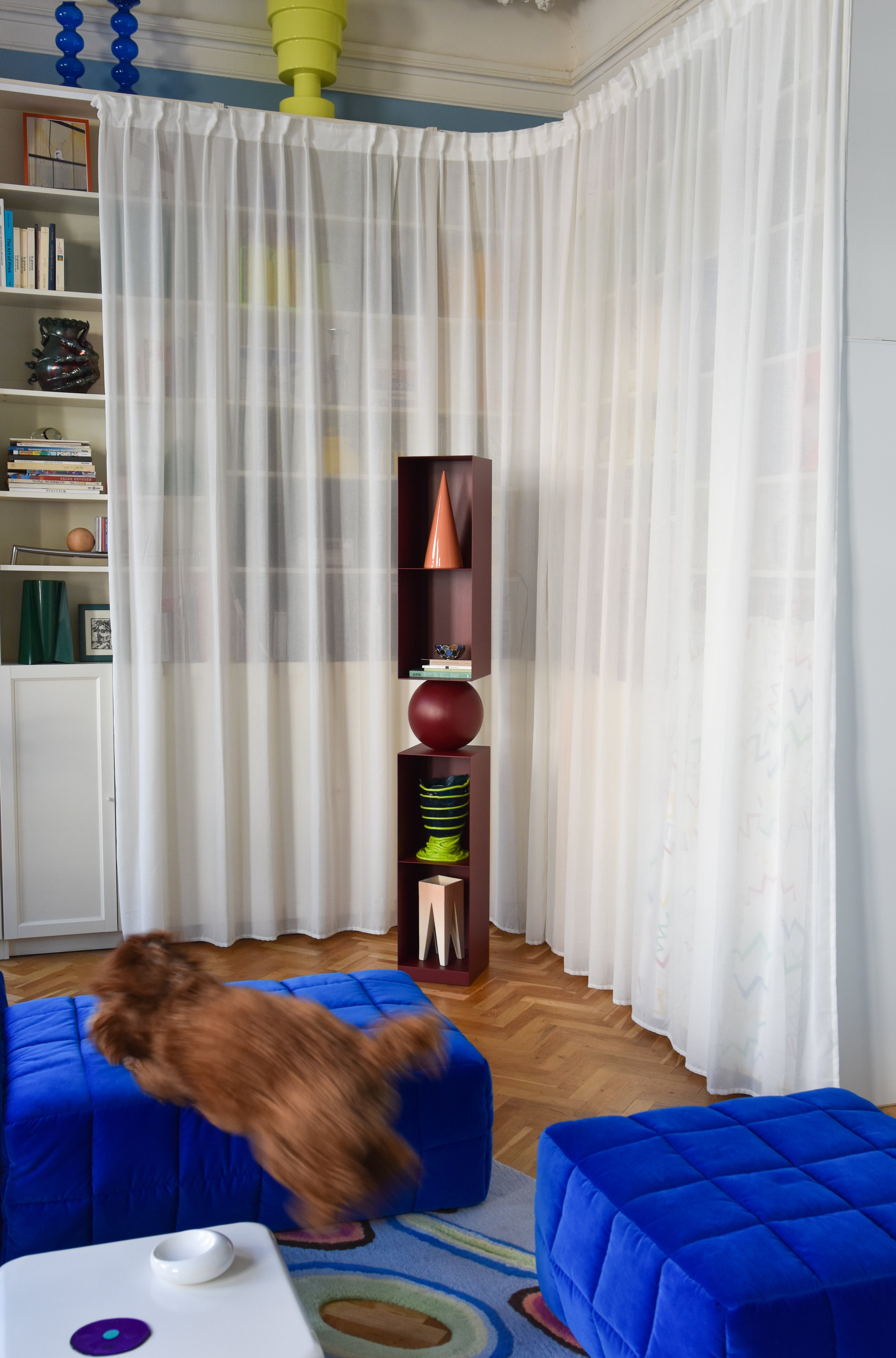 Regal PECAN LONG aus Holz und Stahl