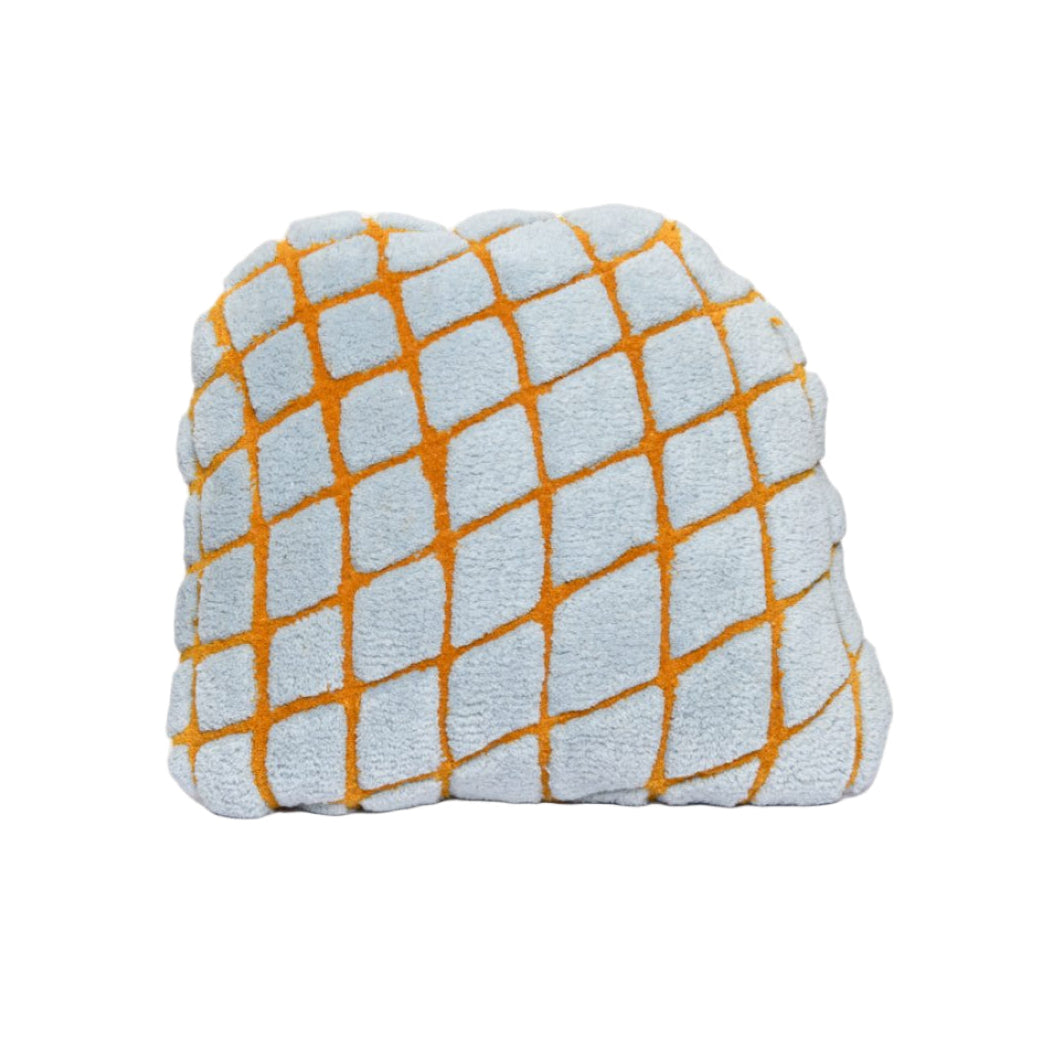 Poduszka dekoracyjna GRID niebieski