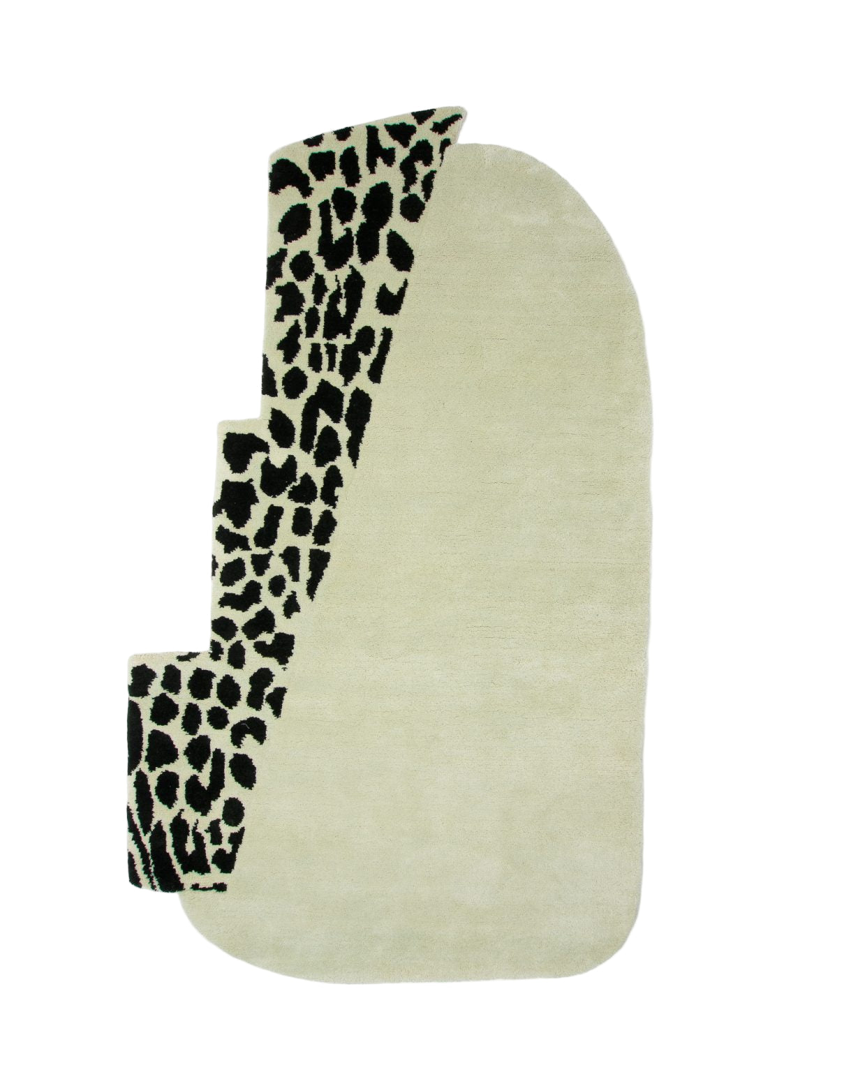 Dywan dekoracyjny asymetryczny WILD MIST zielony