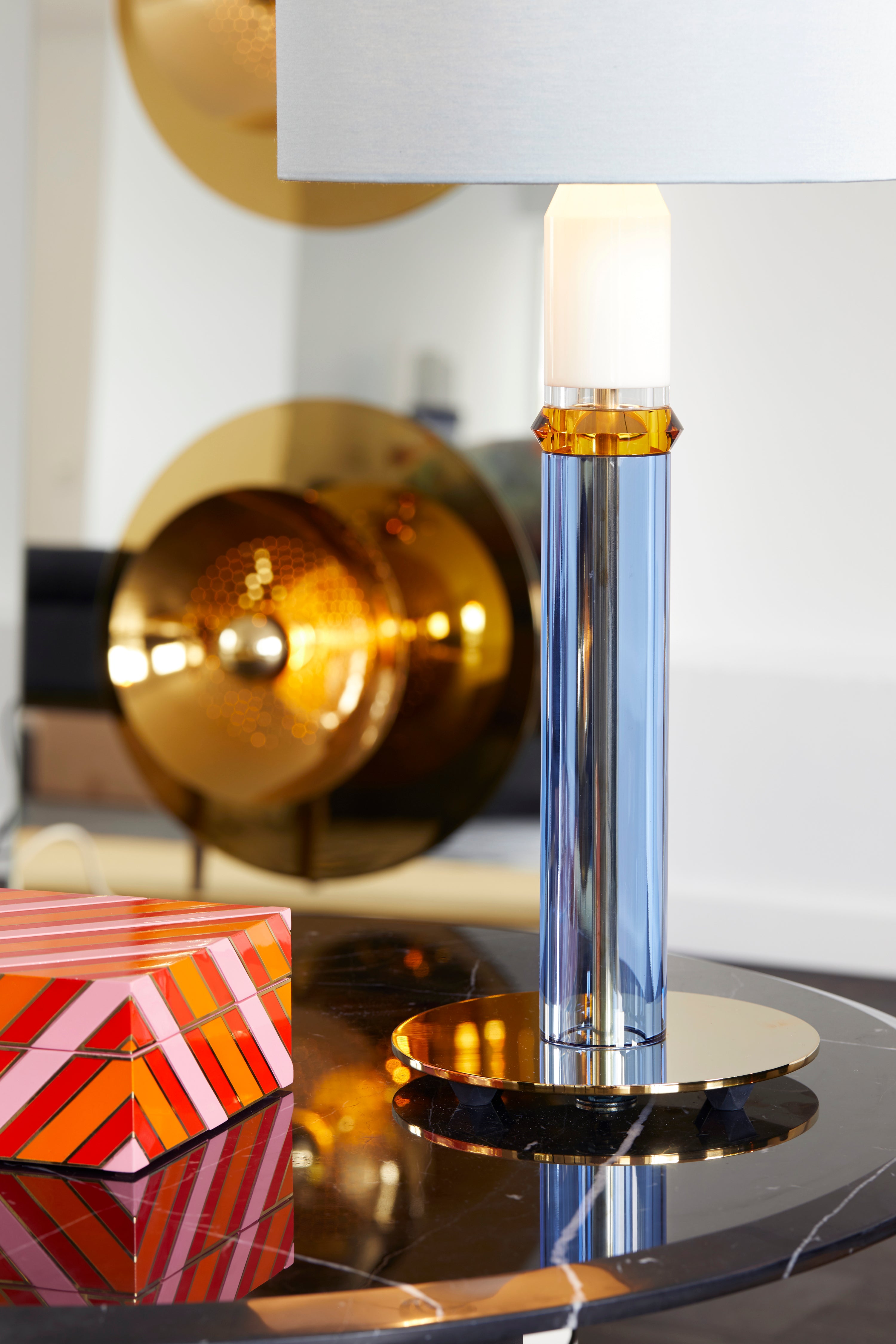 WANTED Wandleuchte gold
