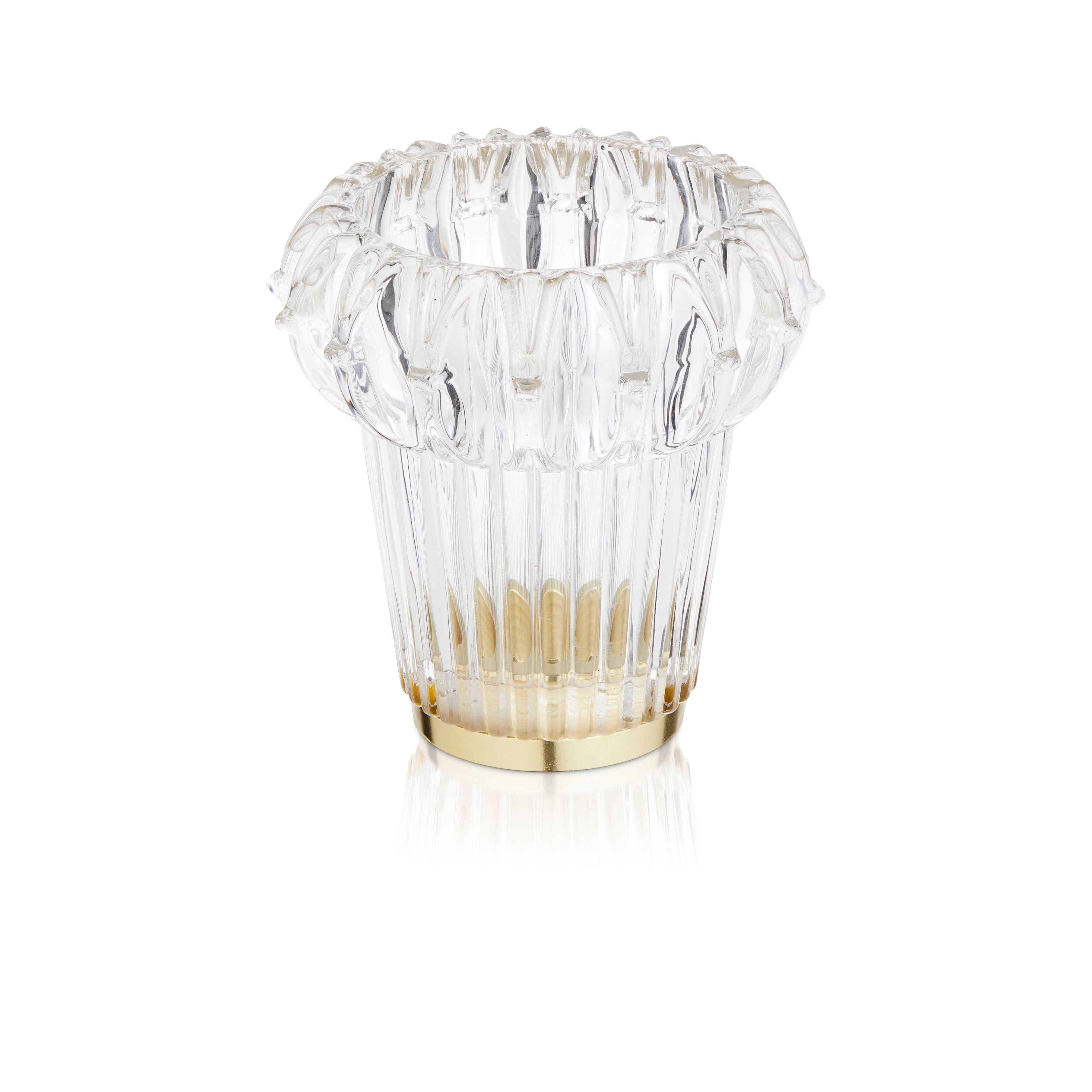 NEW WAVE OPTIC glass wall lamp