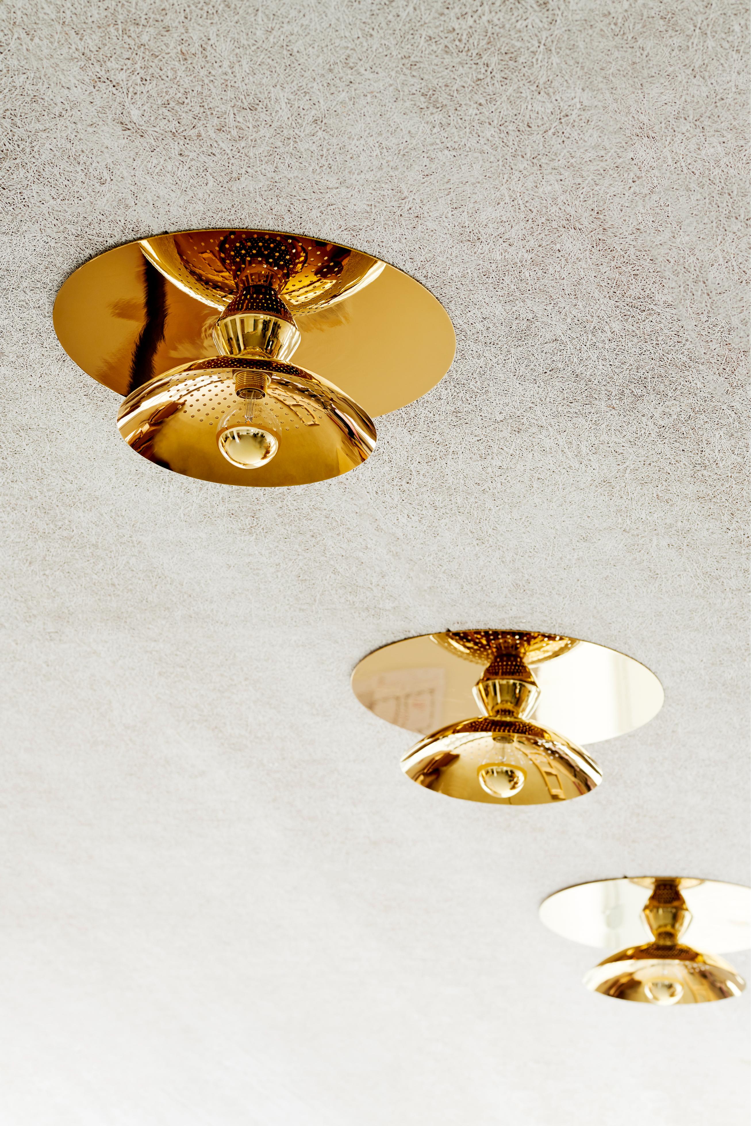 WANTED Wandleuchte gold