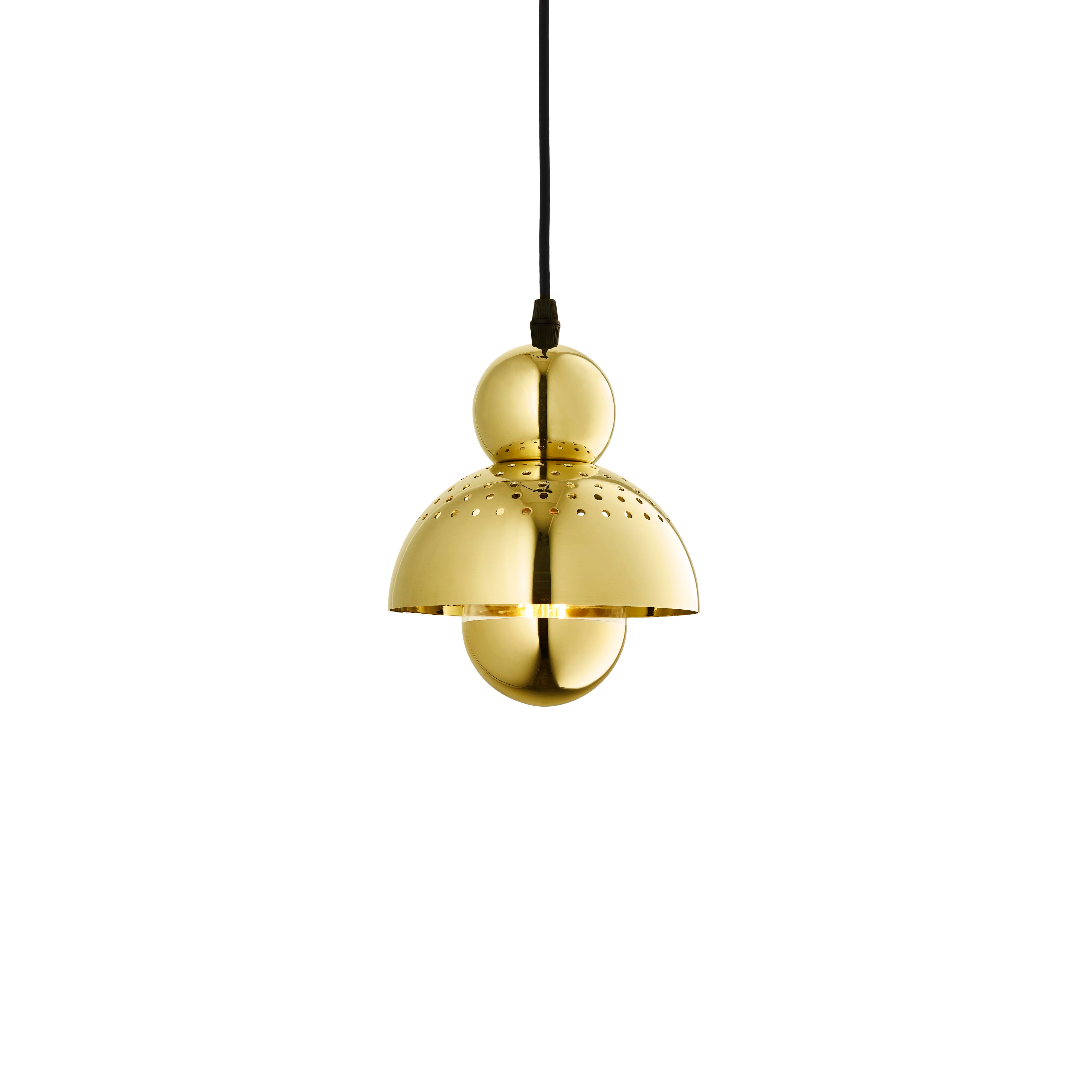 Pendelleuchte WANTED gold