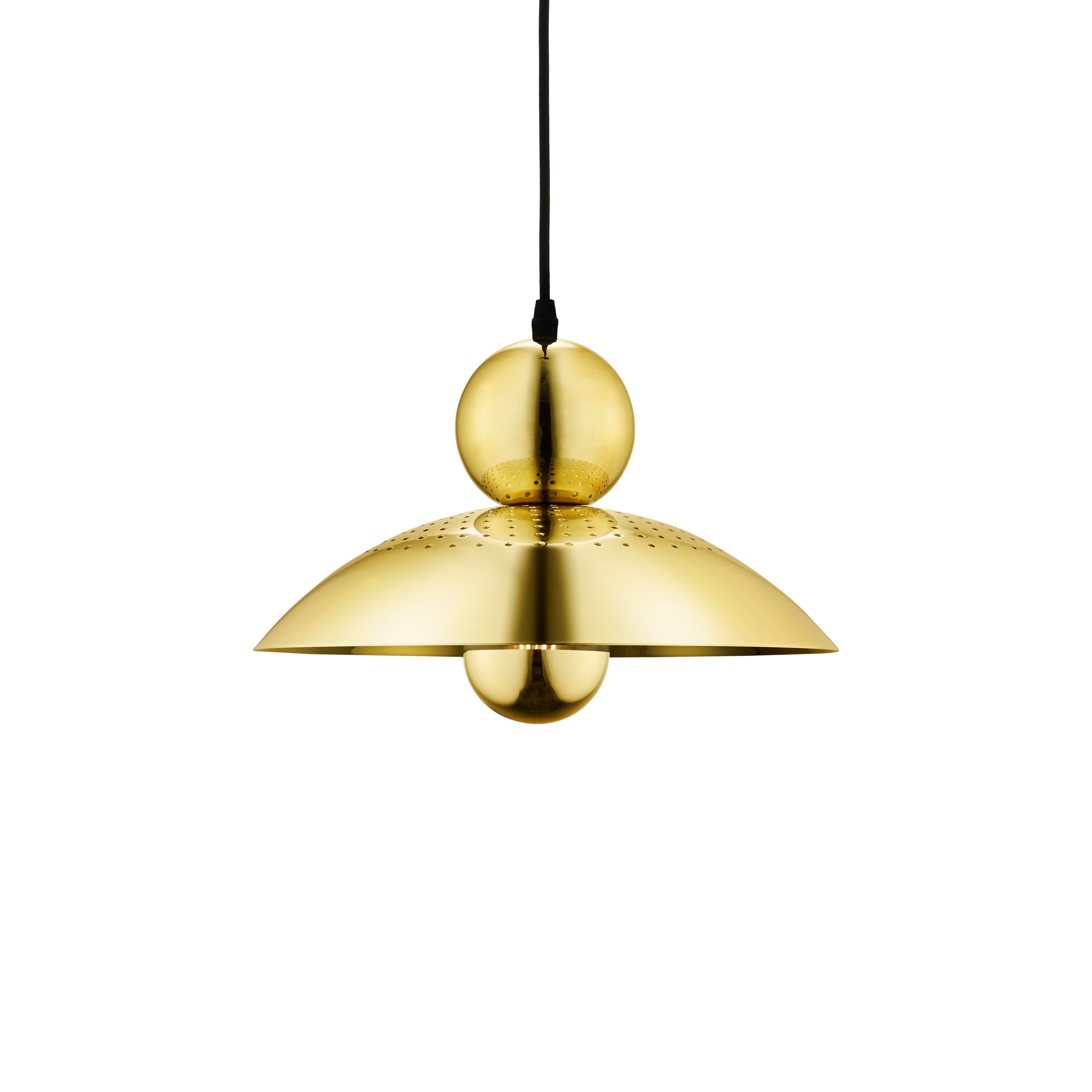 Pendelleuchte WANTED gold