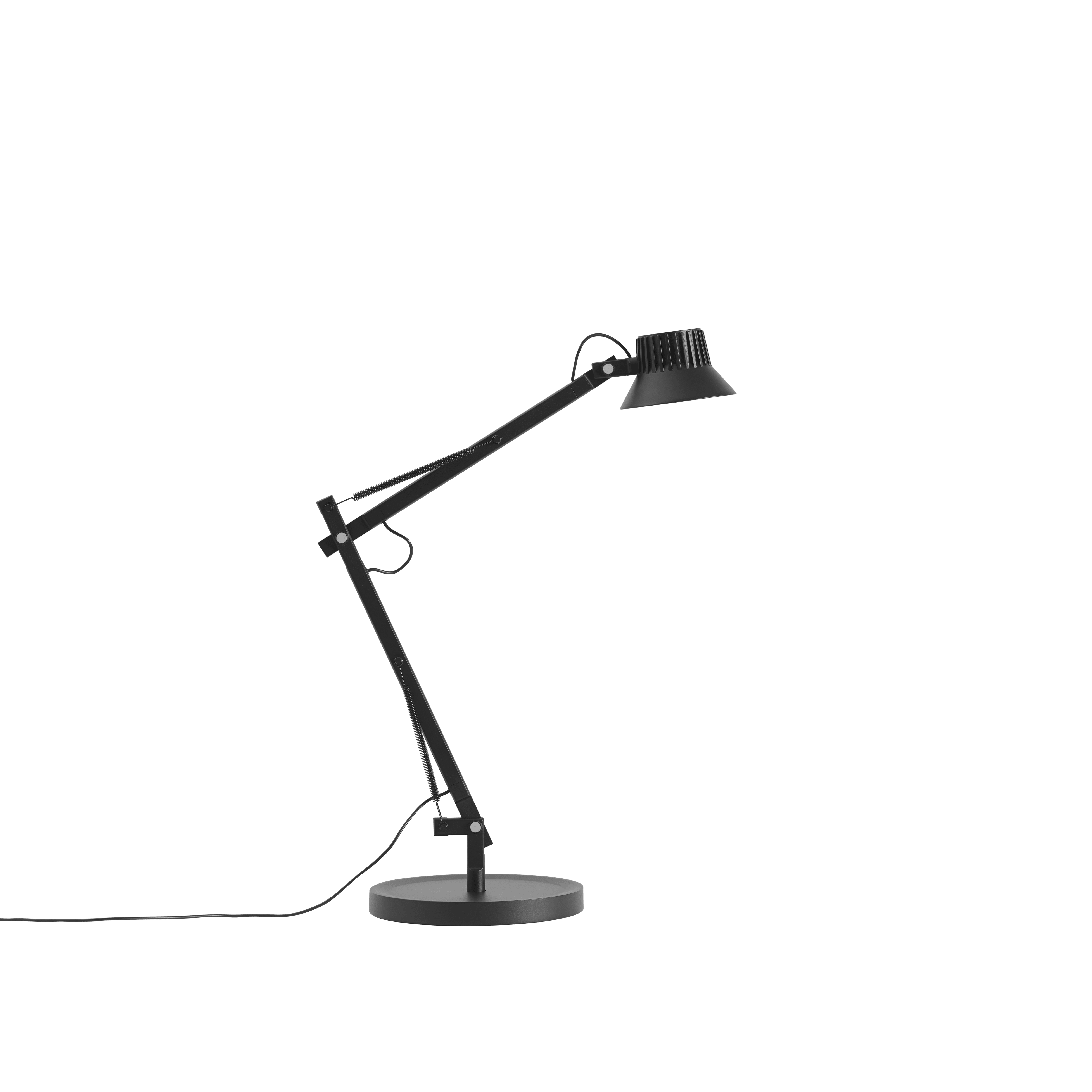 Schreibtischlampe DEDICATE verstellbar schwarz