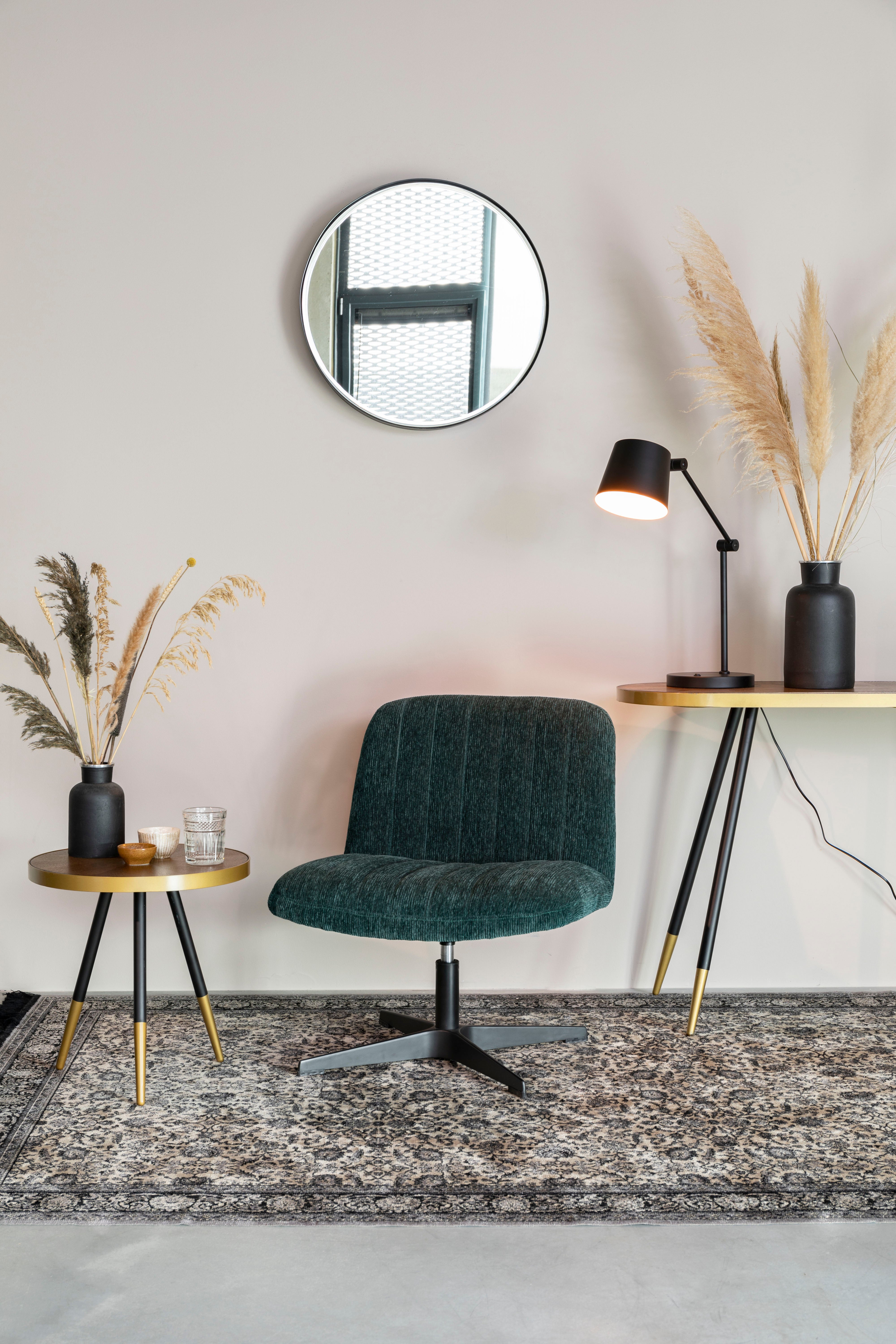 Konsola DENISE fornir jesionowy ze złotym – White Label Living