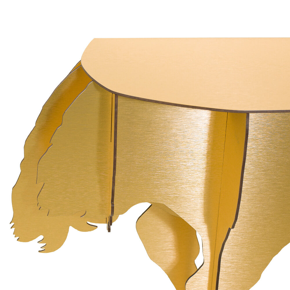 Konsolentisch DIVA in Gold