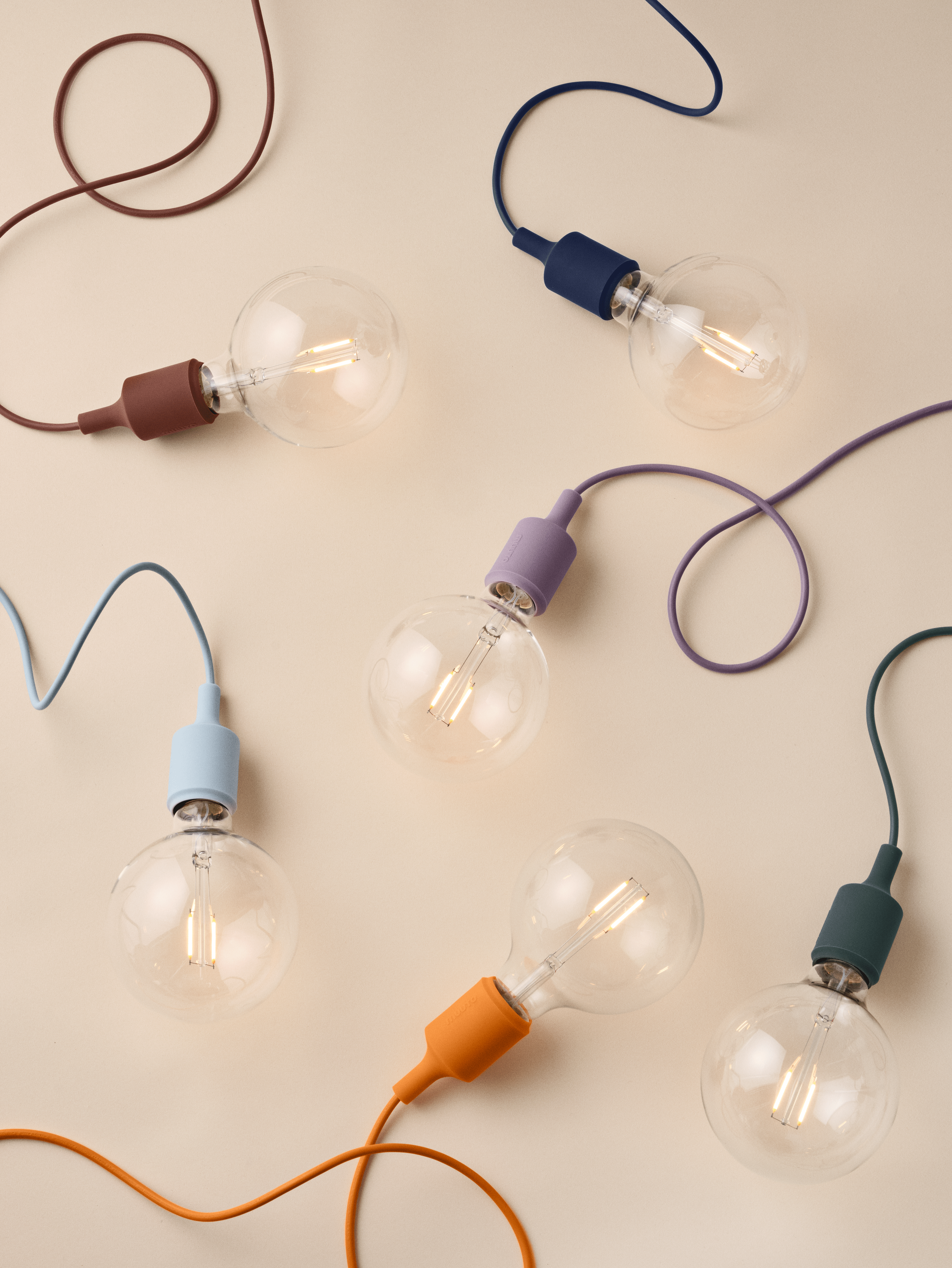 Lampa wisząca E27 biały