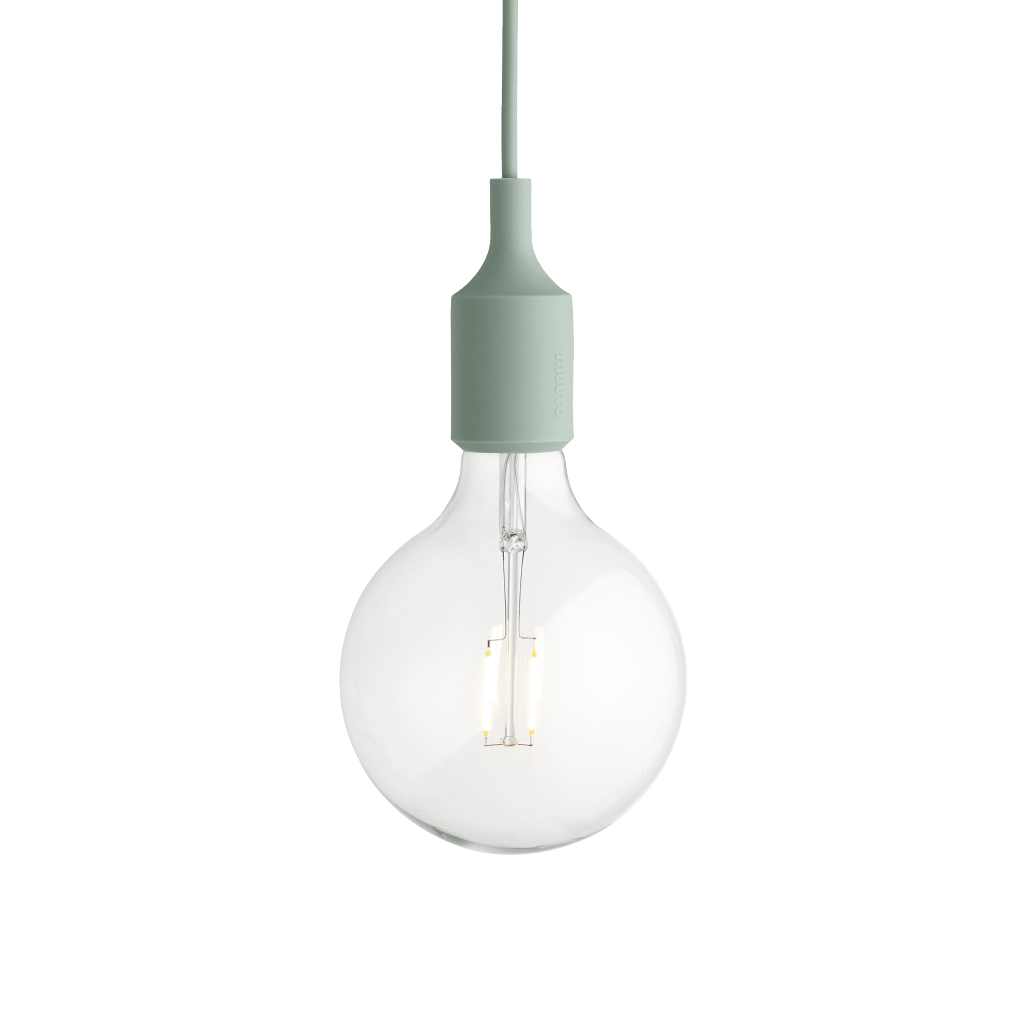 Lampa wisząca E27 jasnozielony