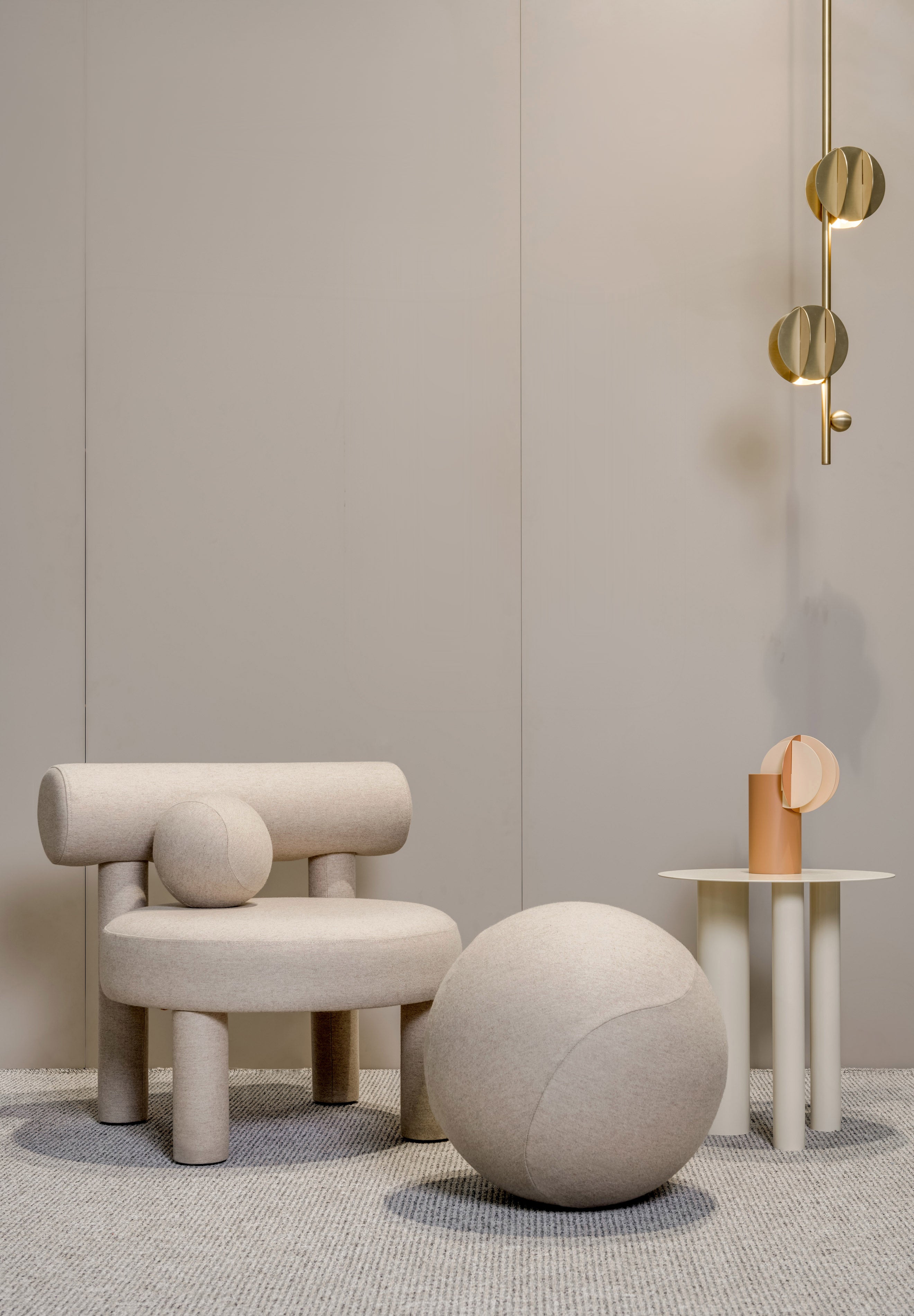 Pendelleuchte EL VERTICAL Messing