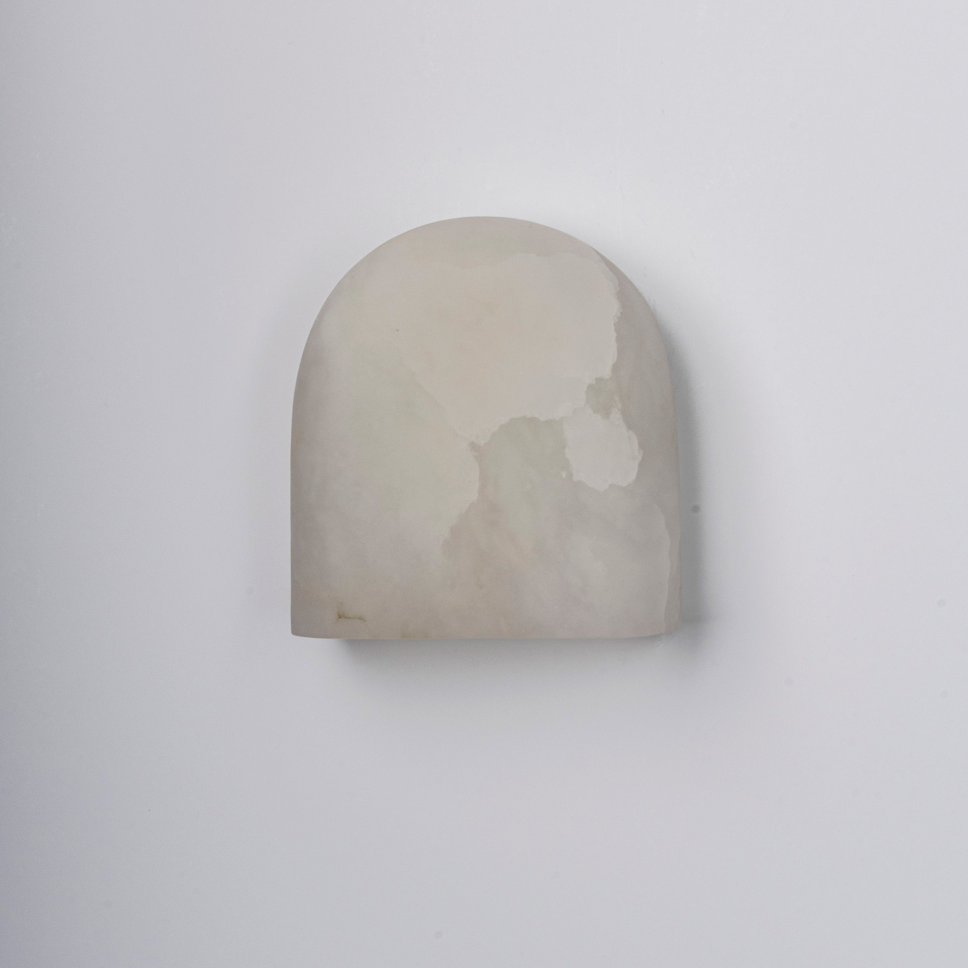 Wandleuchte TAYGETA aus Alabaster mit mattem Finish