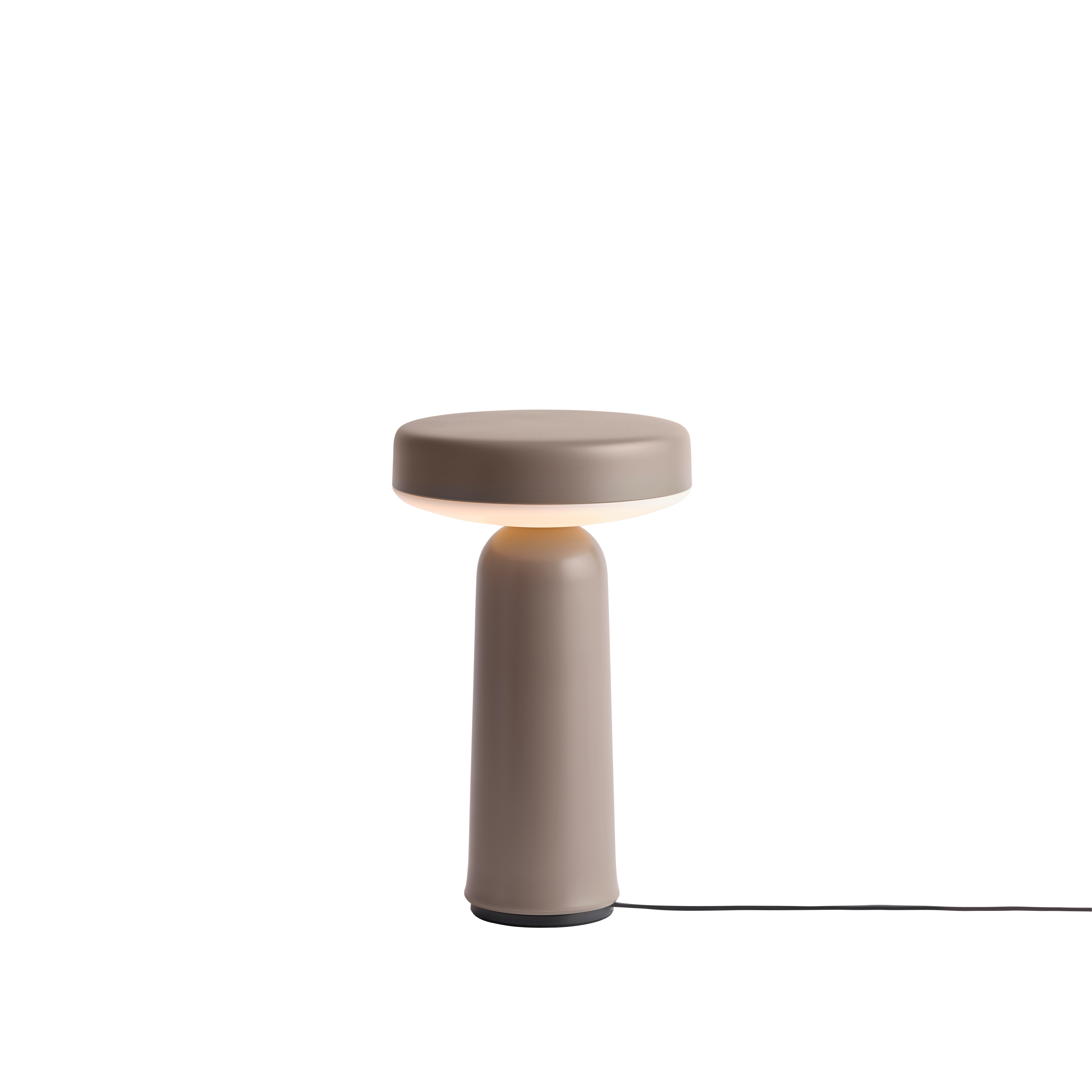 Tragbare Außenlampe EASE taupe