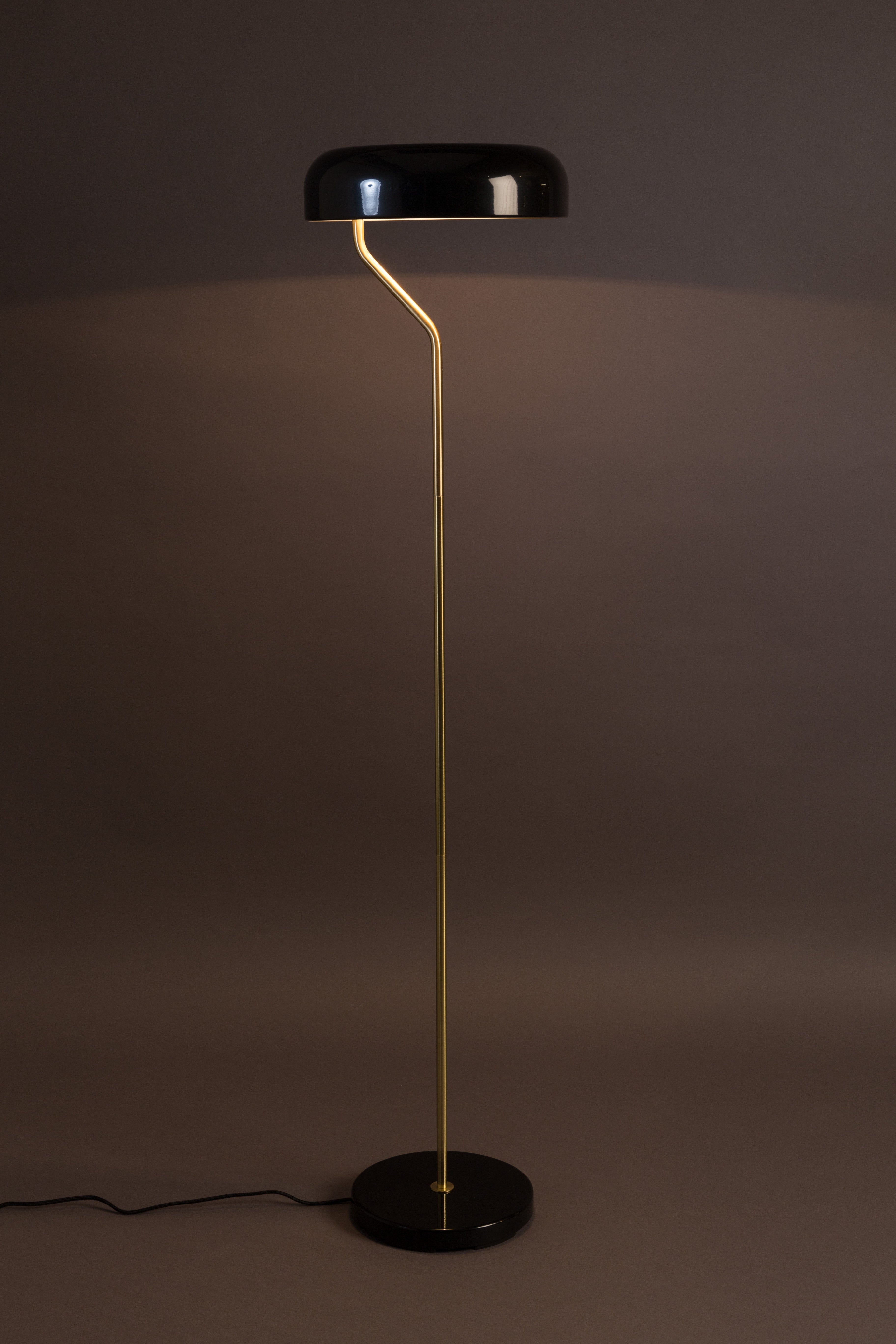 Eclipse floor lamp black
