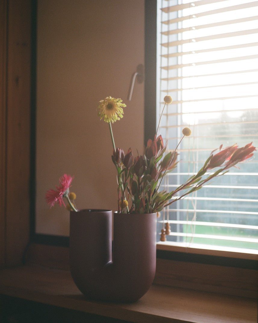 KINK Burgundy Vase