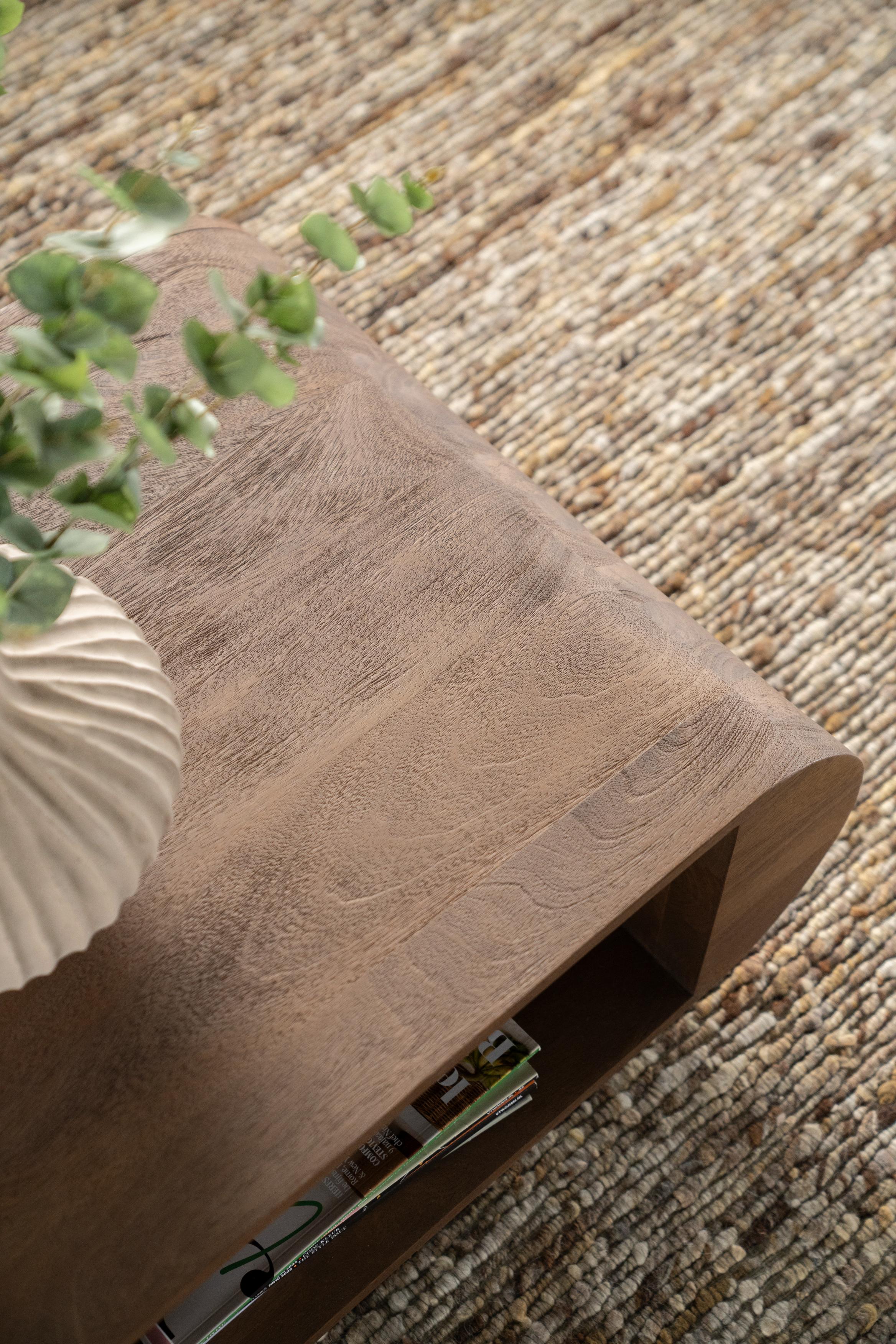 KING mango wood coffee table