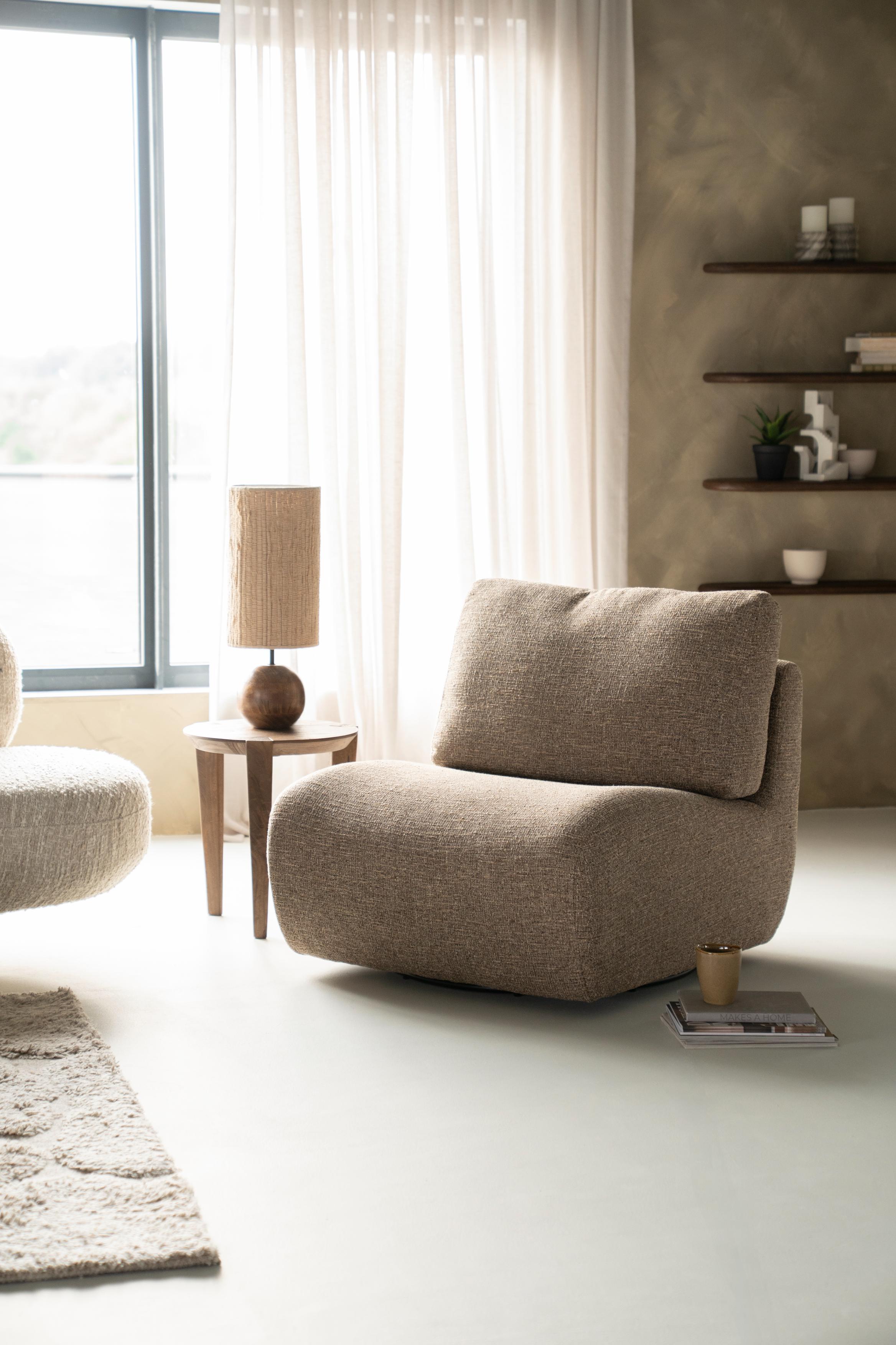 LUCIA Beige Armchair
