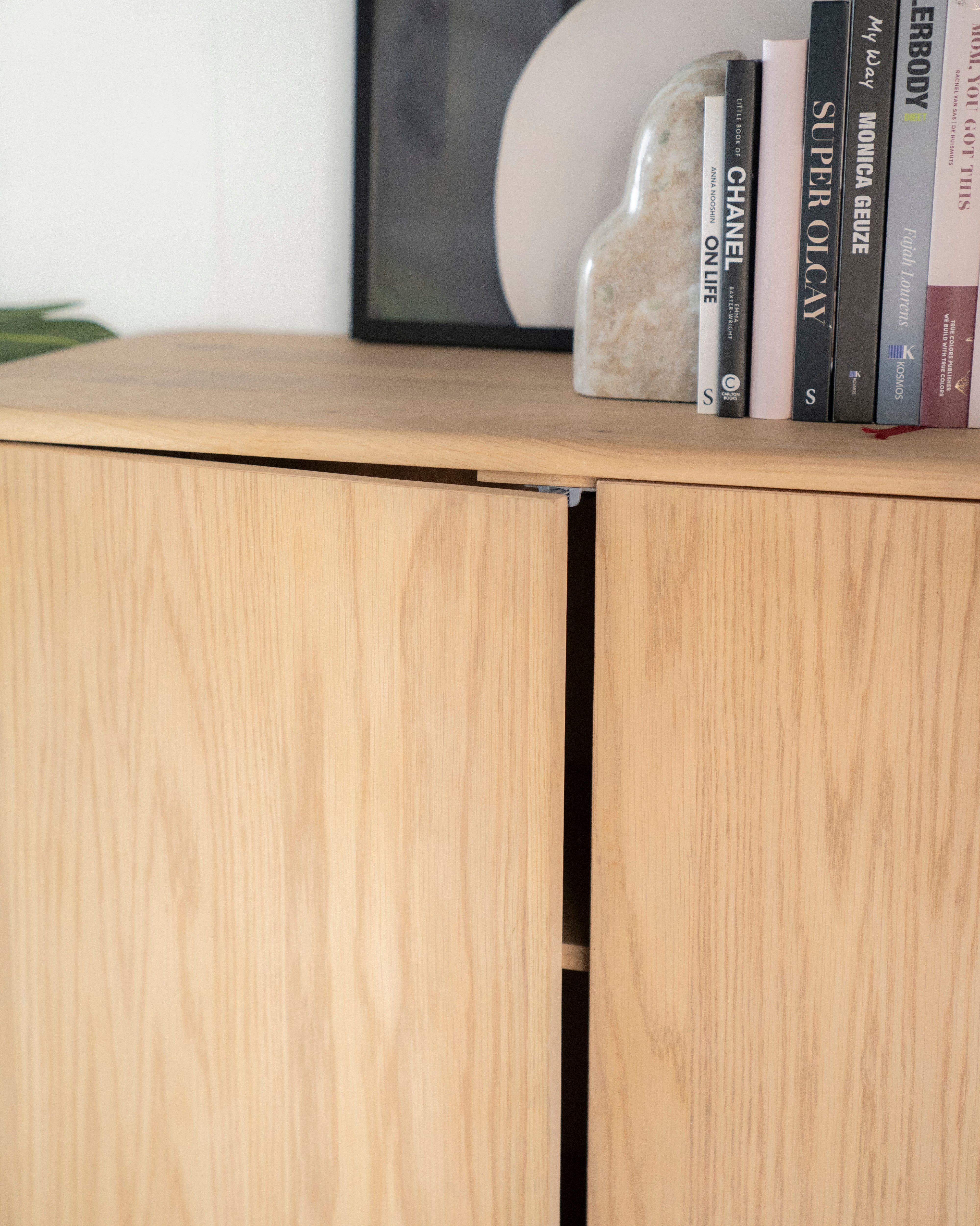 Hohe Schrank HARVEY Eichenholz