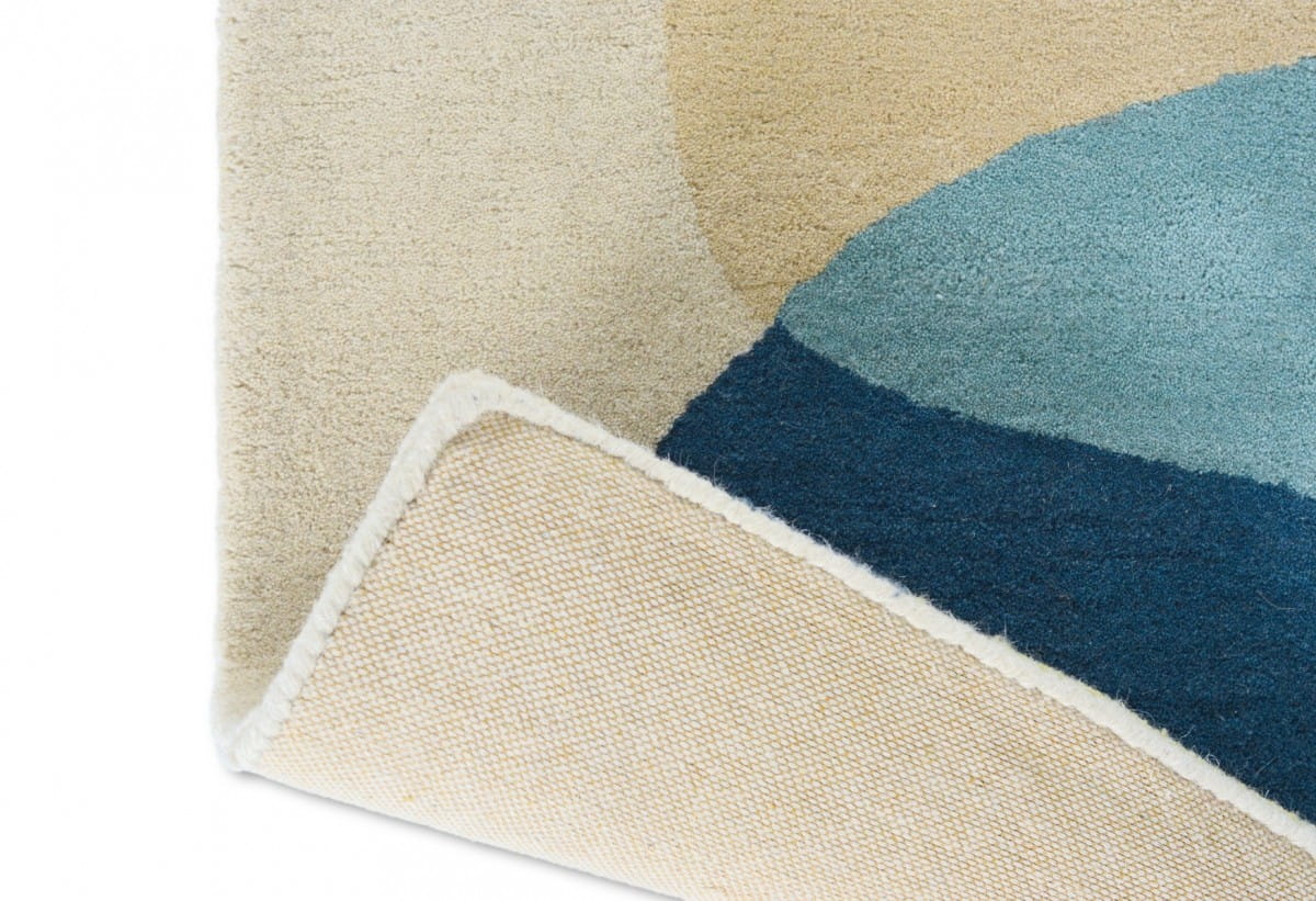ELLIPTIC EMERALD Teppich beige-grün