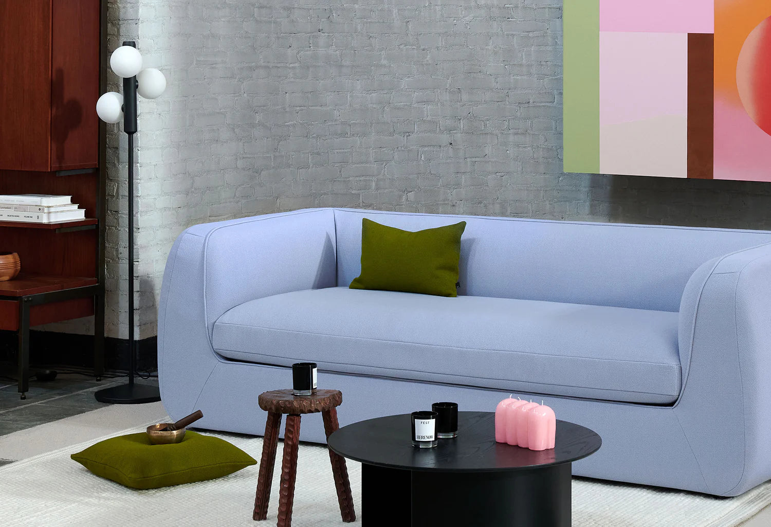 Stehlampe KAKTEE beige