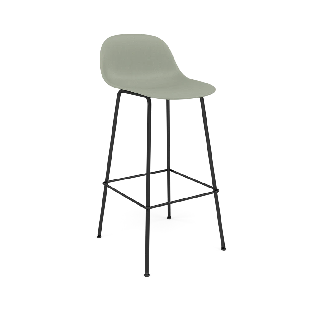 Personalized FIBER Bar Stool with Steel Base