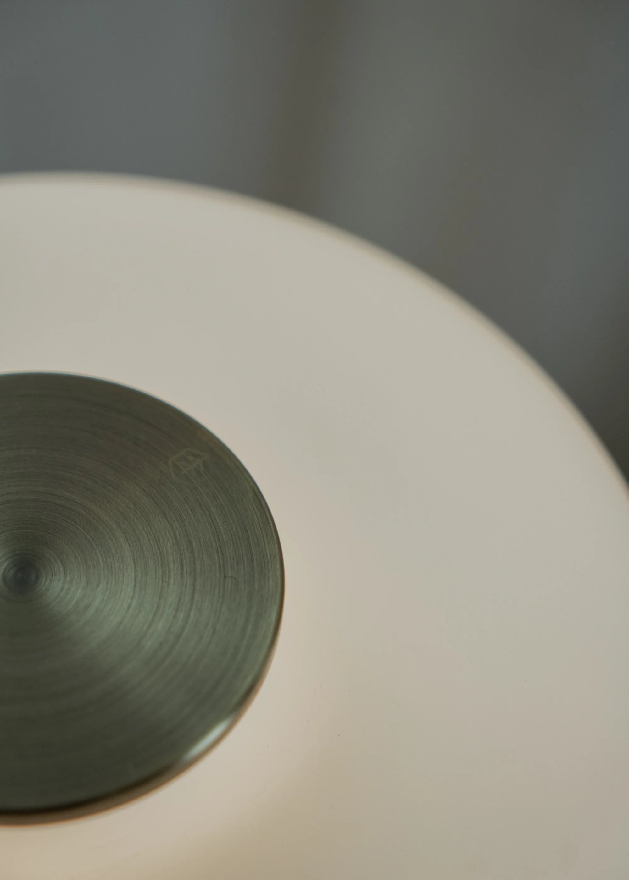 Tischlampe FONTE weißer Marmor