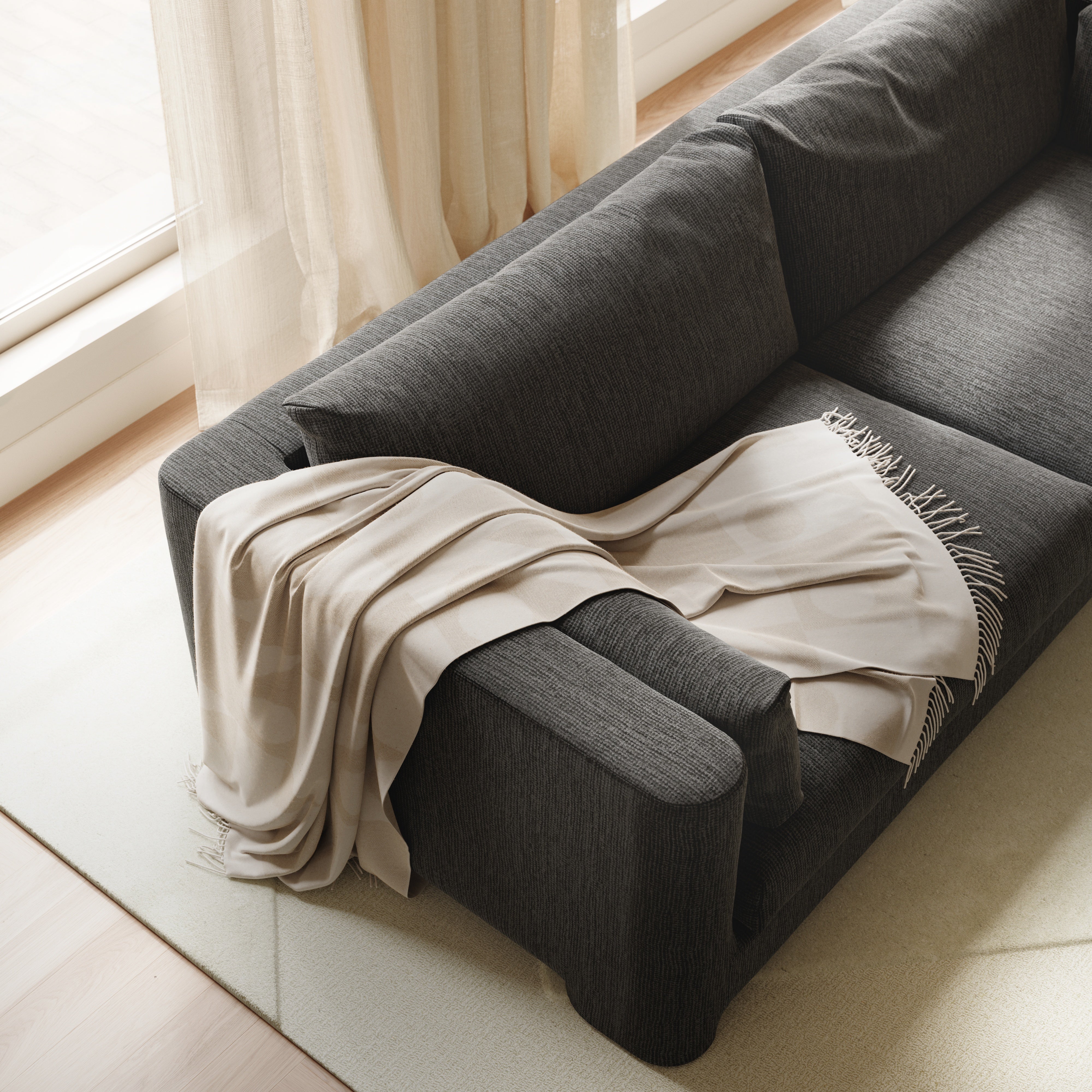 Sofa 3-sitzig ION gepolstert