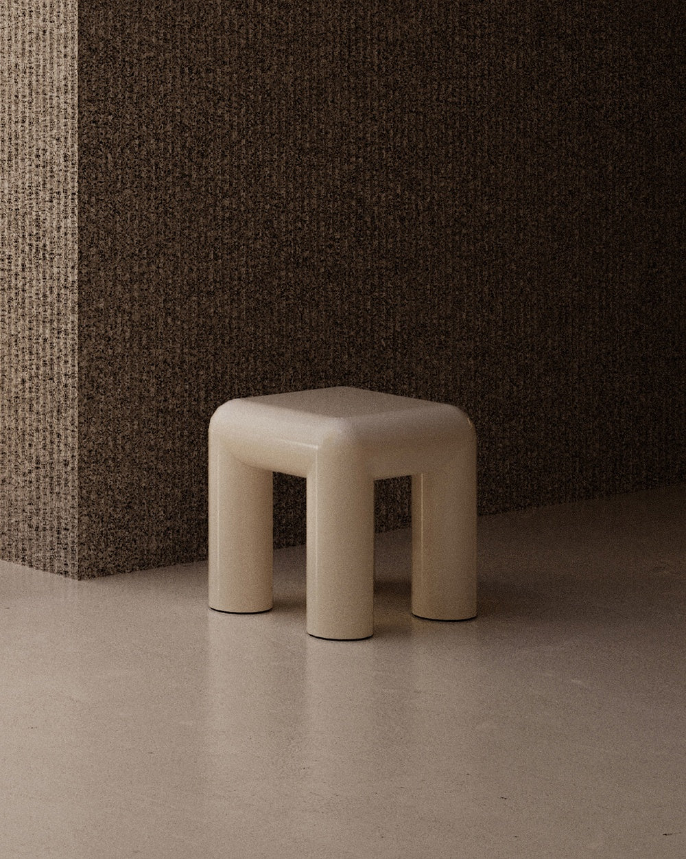 Beistelltisch CUBIO hellbeige