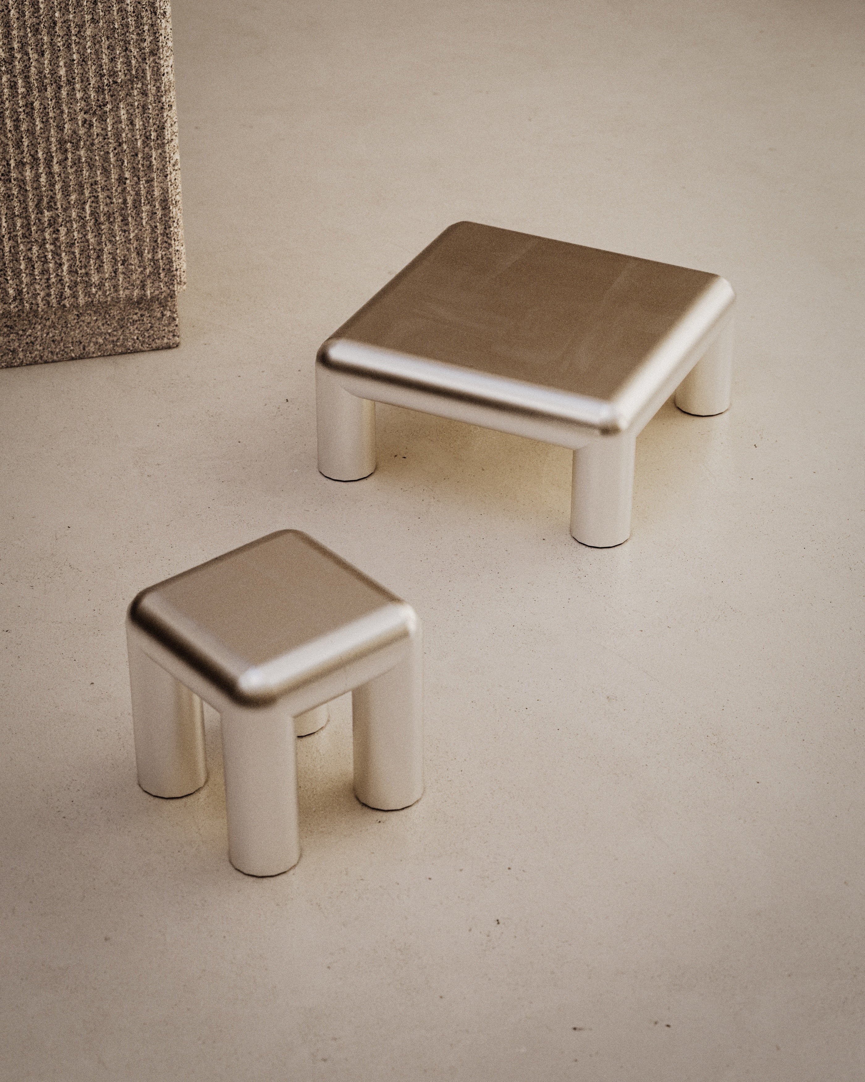 Beistelltisch CUBIO Aluminium