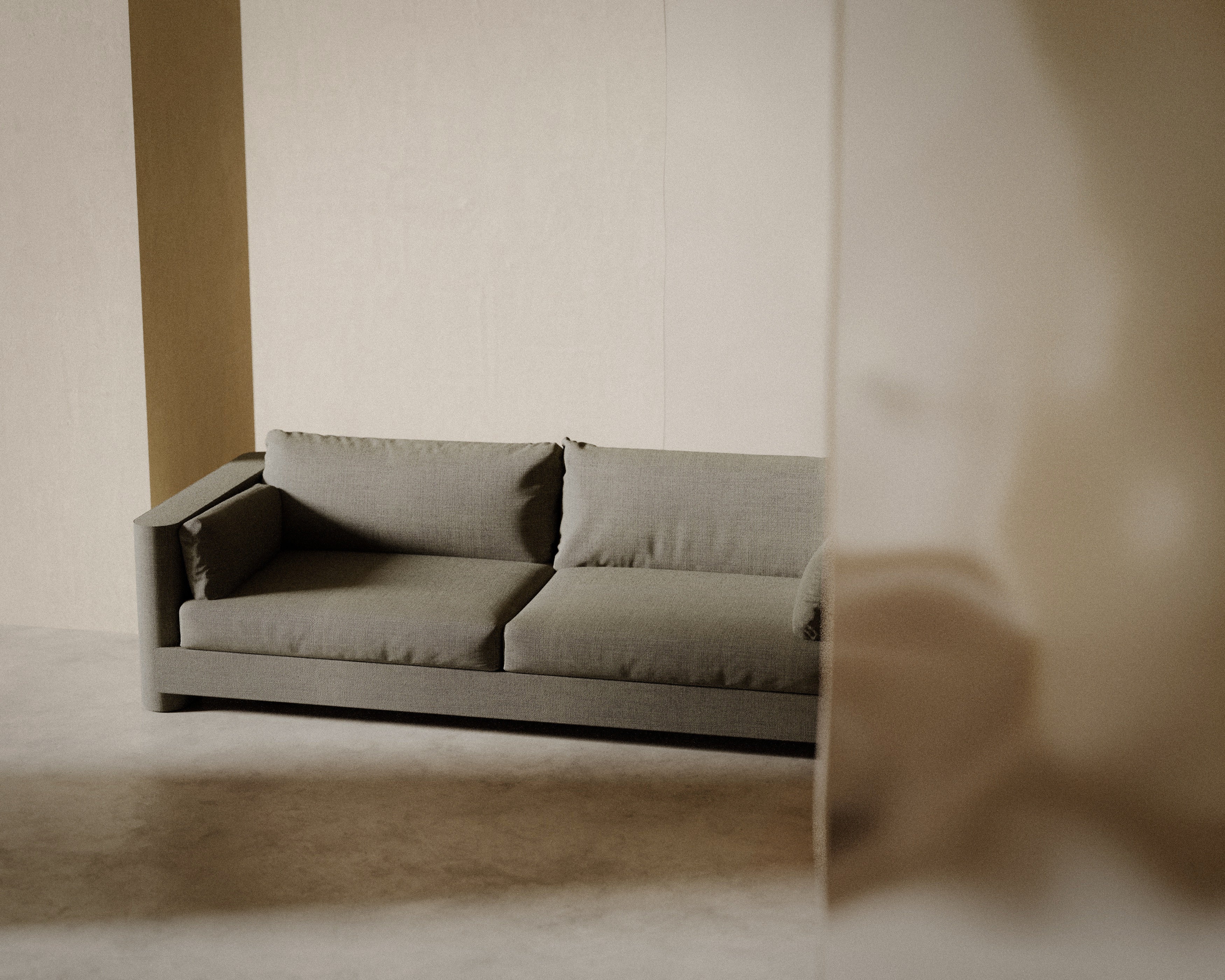 Sofa 3-sitzig ION gepolstert