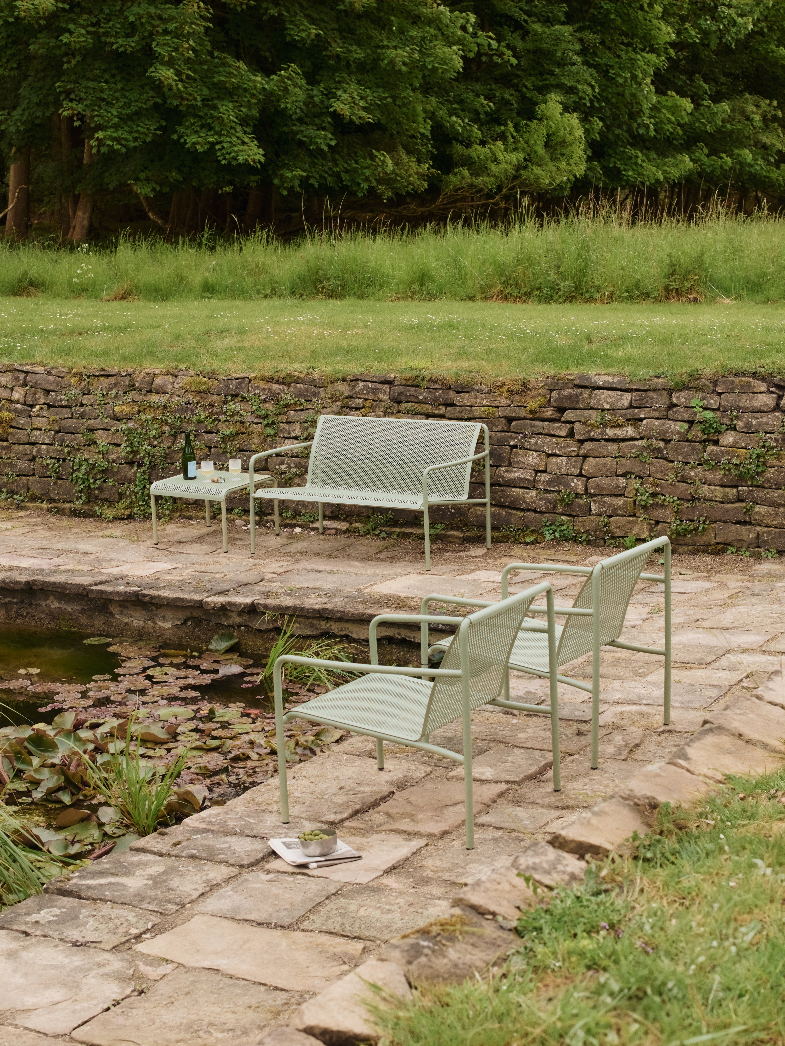 Gartenkaffee Tisch DAPPLE matcha