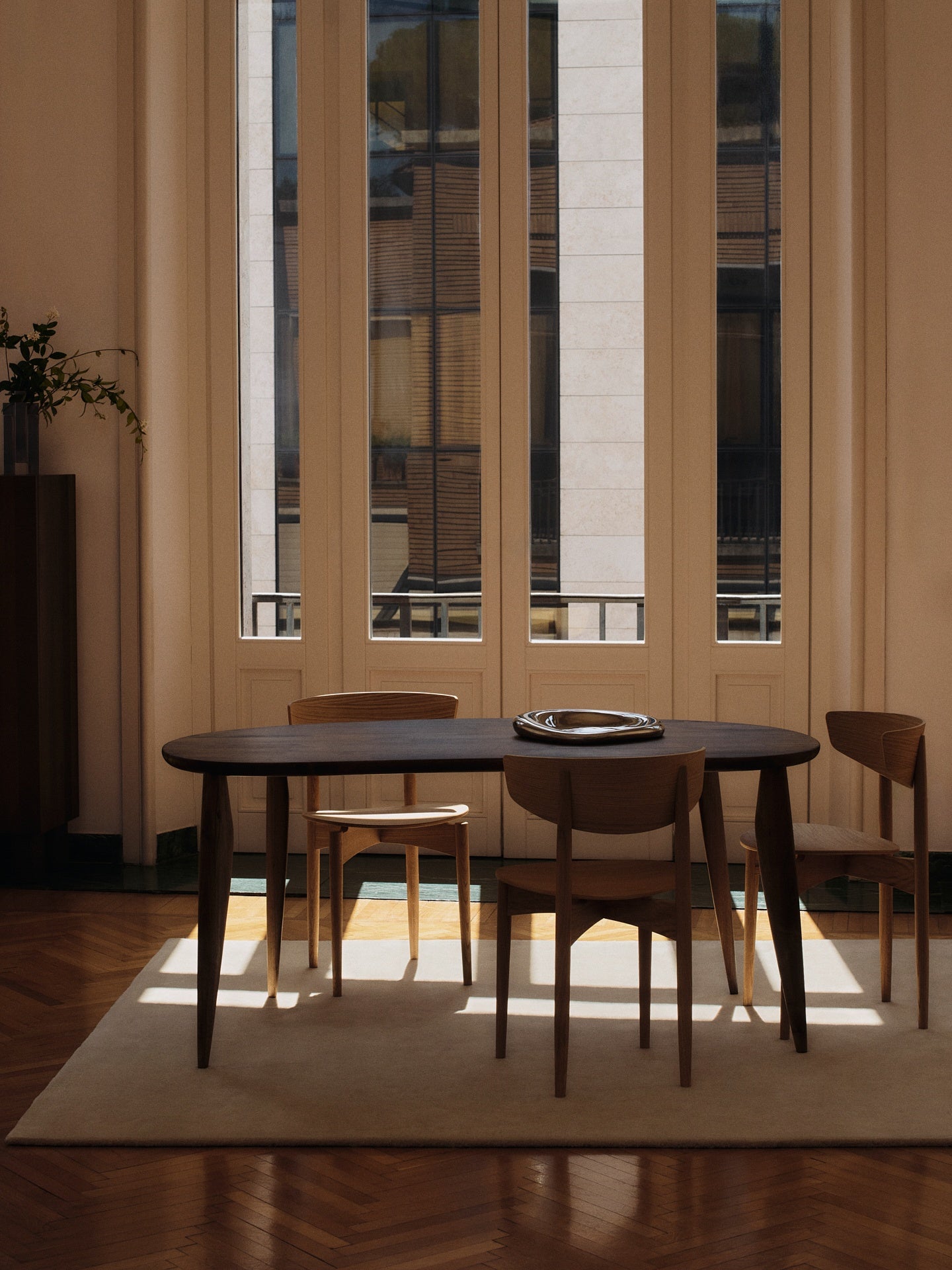FEVE walnut wood table [Klaudia] [drawer included or available for separate purchase? and this is probably more of a desk]