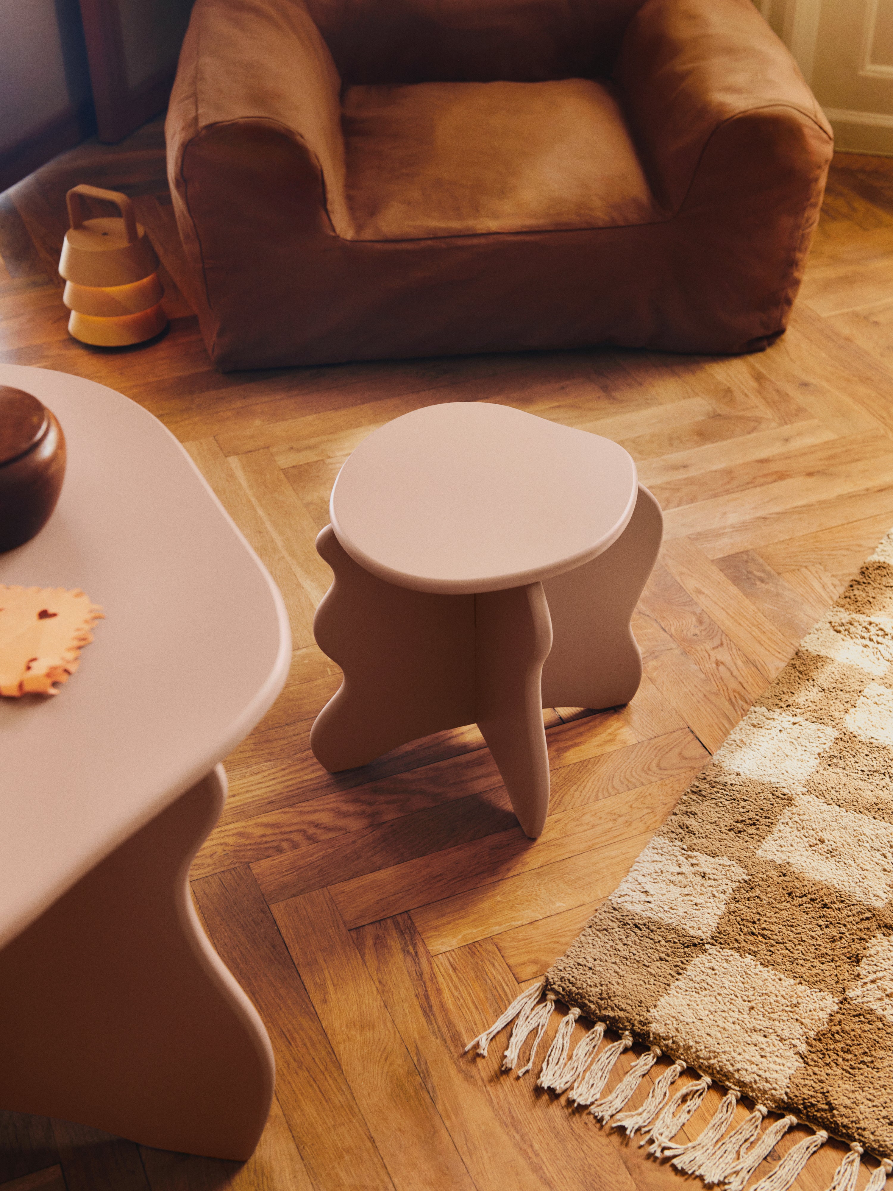 Kinderhocker SLOPE rosa