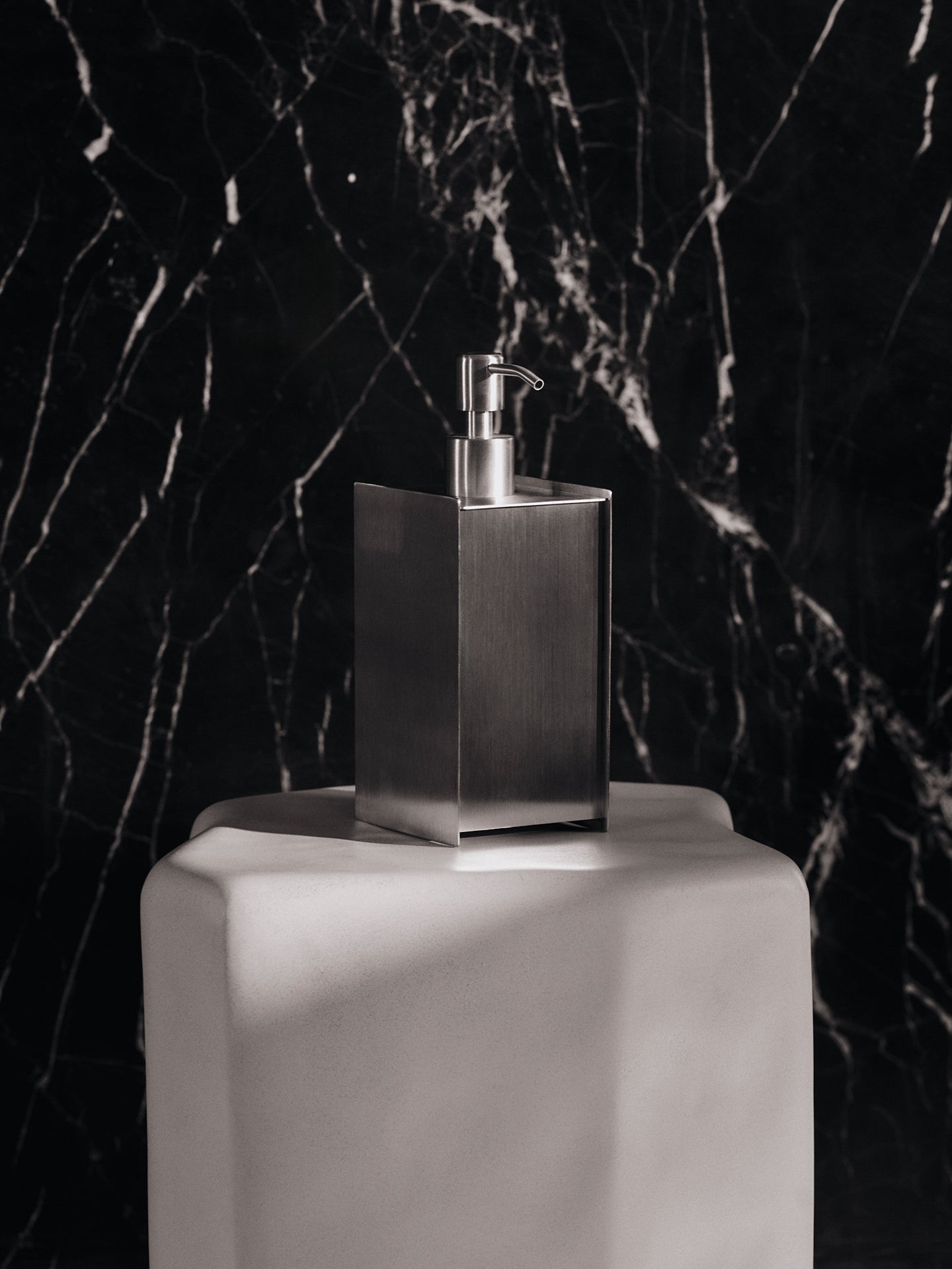 SAMA Brushed Steel Soap Dispenser