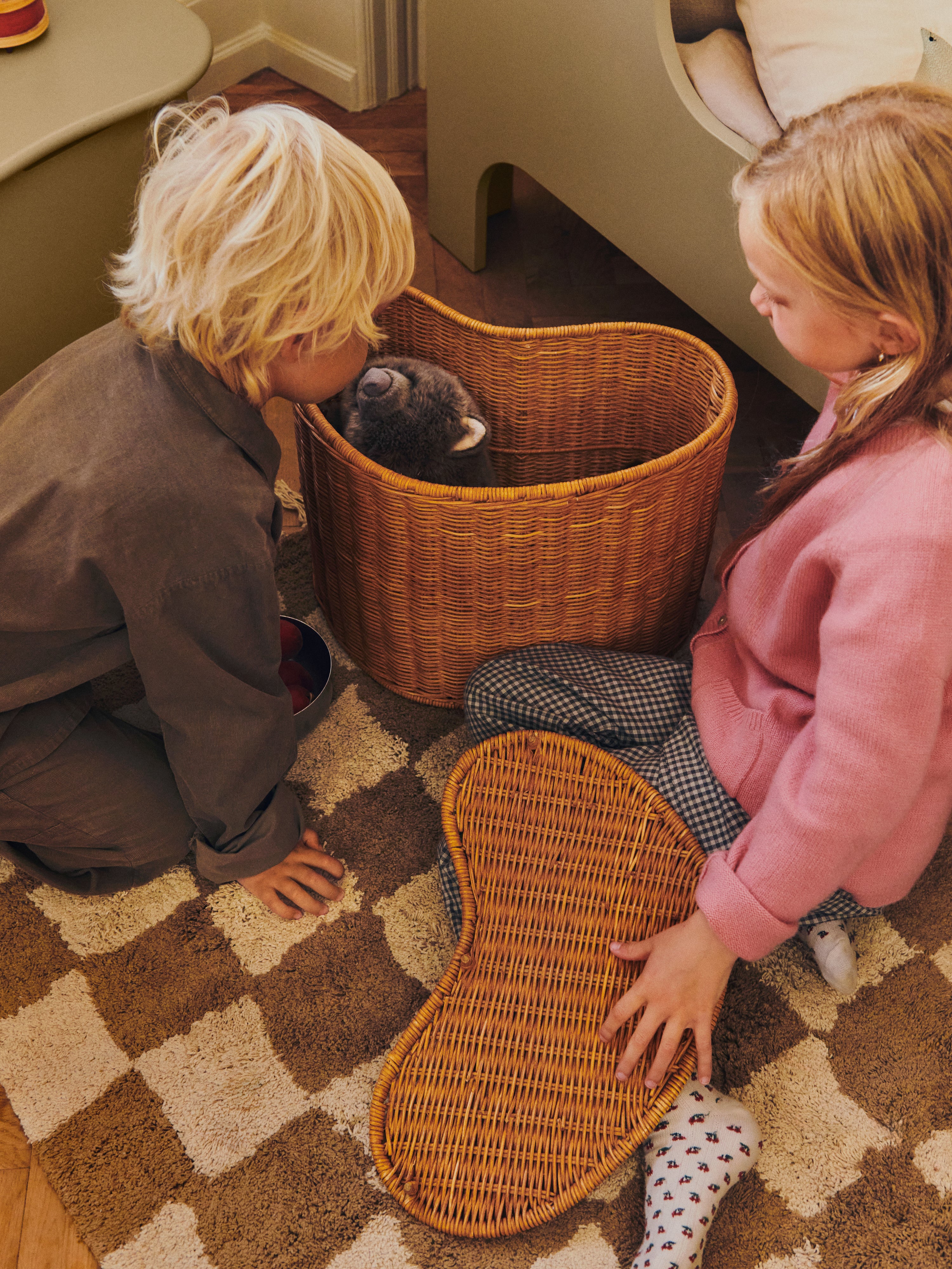 WILLORA Rattan-Korbset