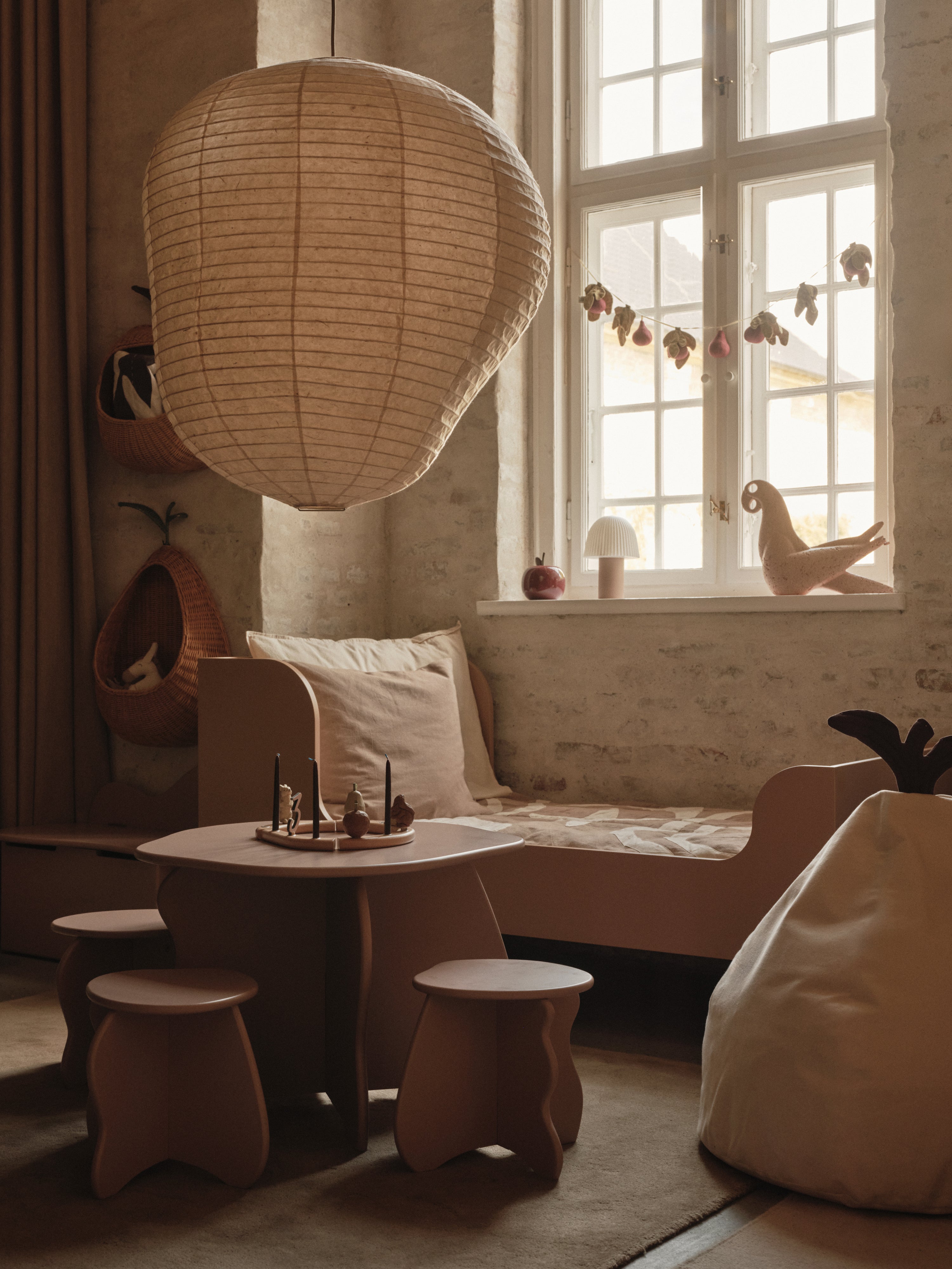 Kerzenhalter LOOPI rosa