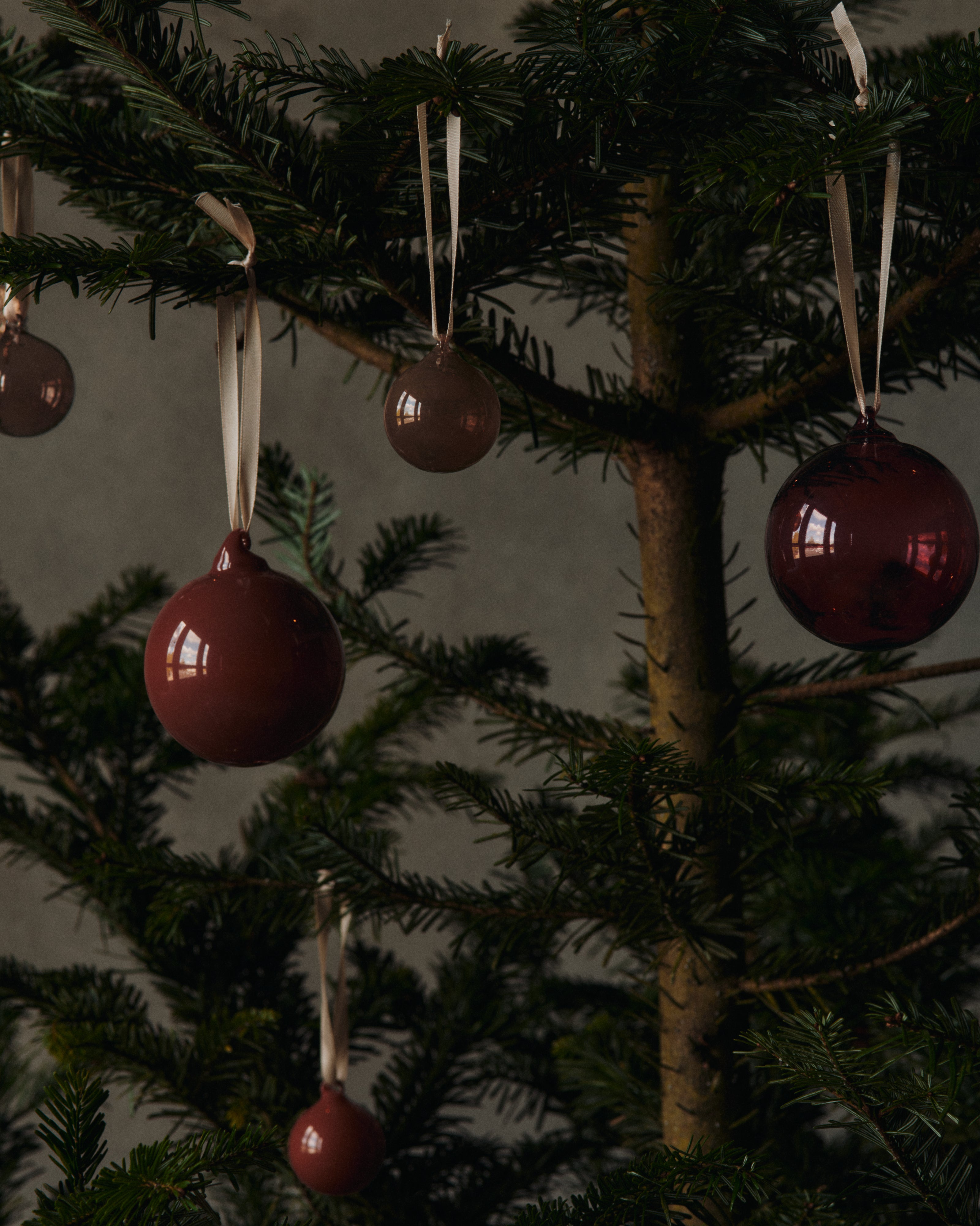 Colorful OPAQUE Christmas Ornament Set [Klaudia] [Amelia spr]
