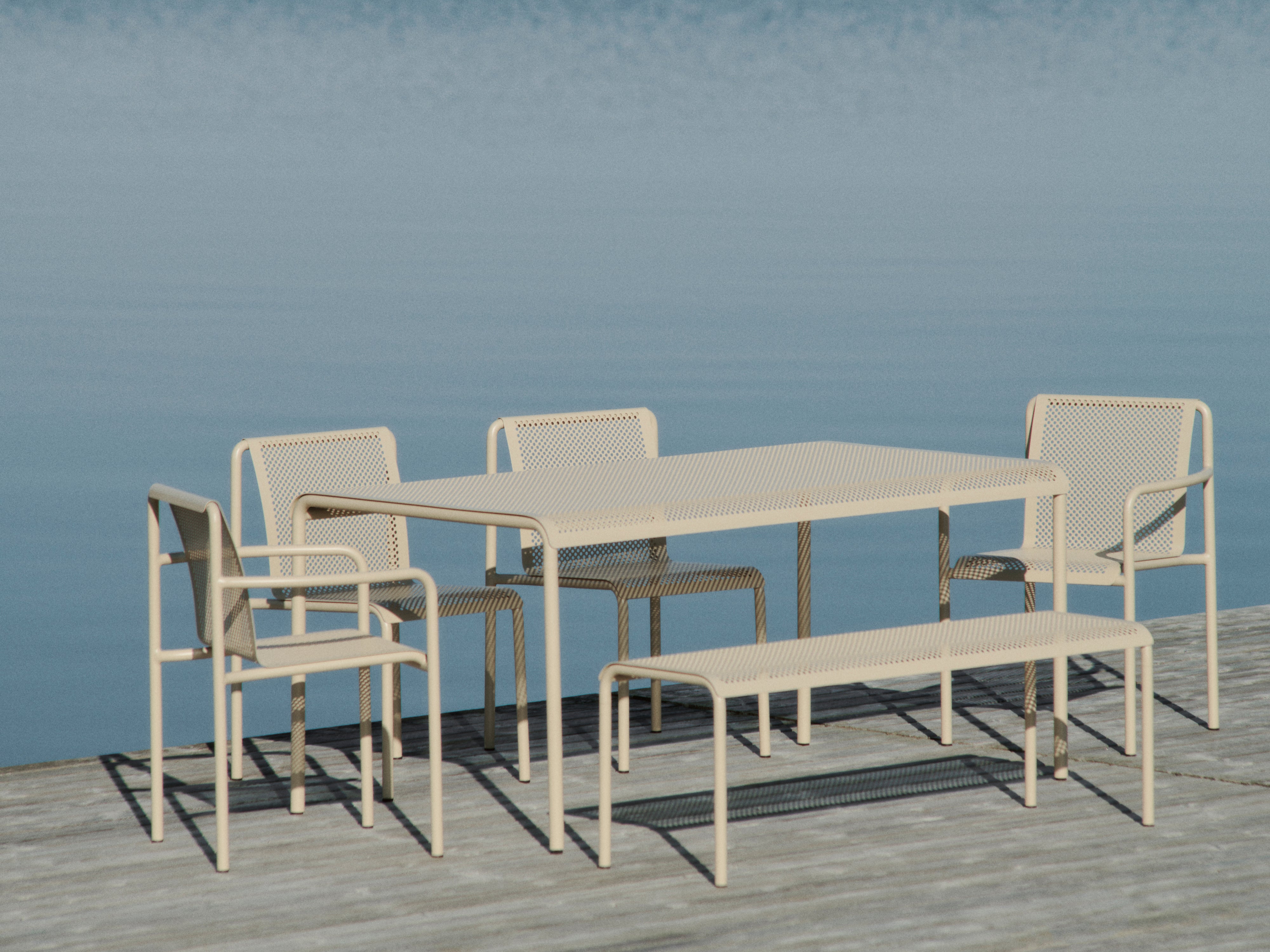 Tisch DAPPLE beige