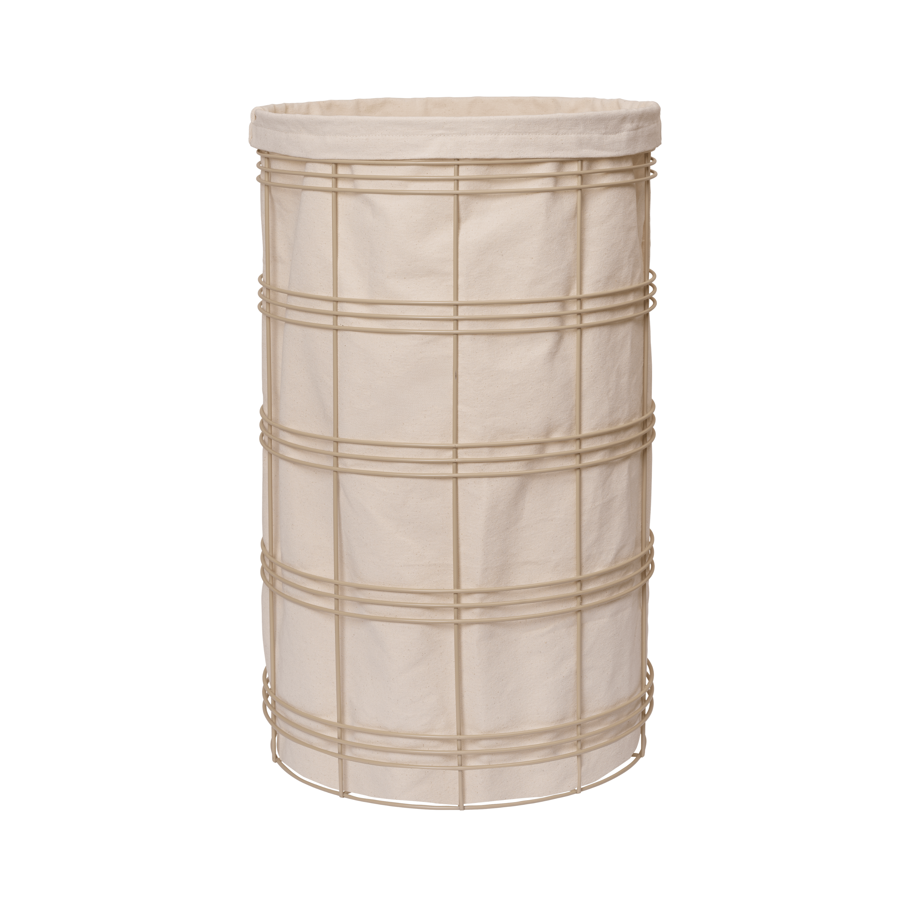 FIO Beige Laundry Basket