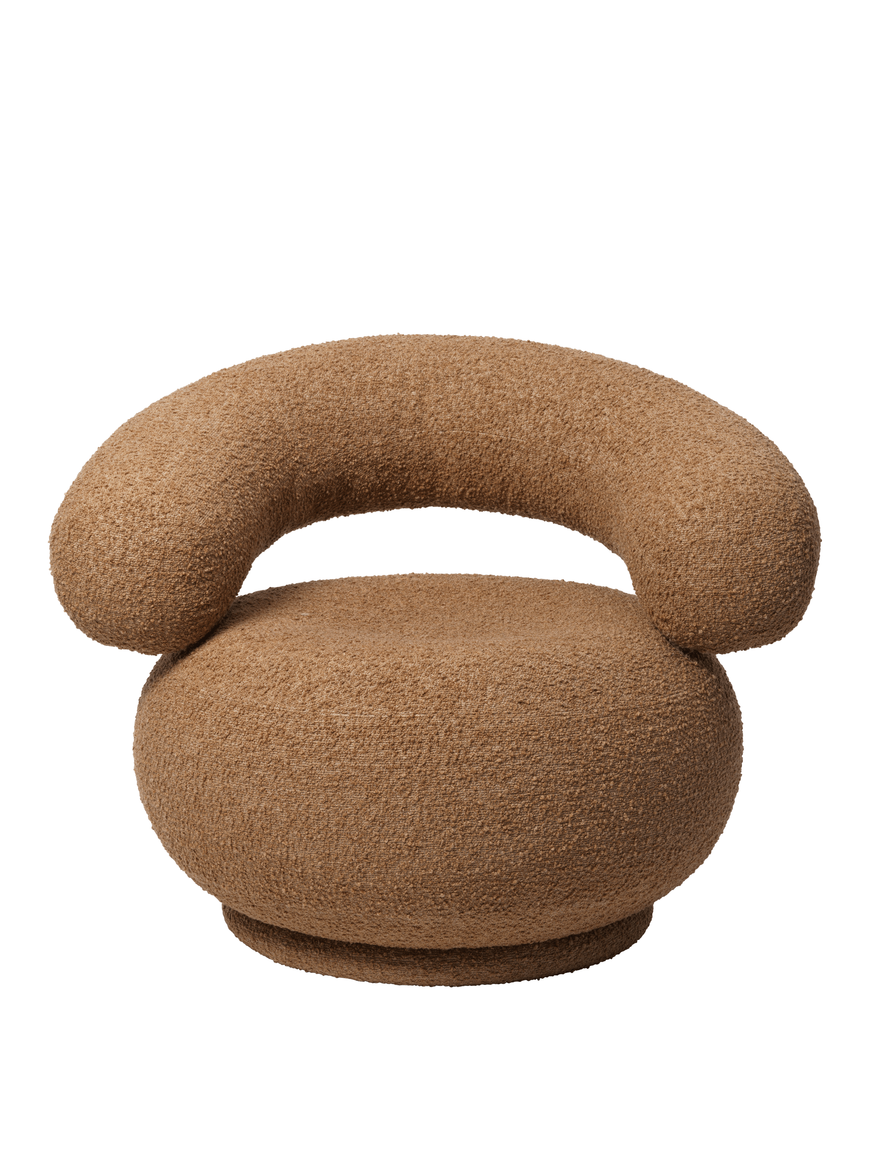 Sessel ORBO Kaffee Boucle