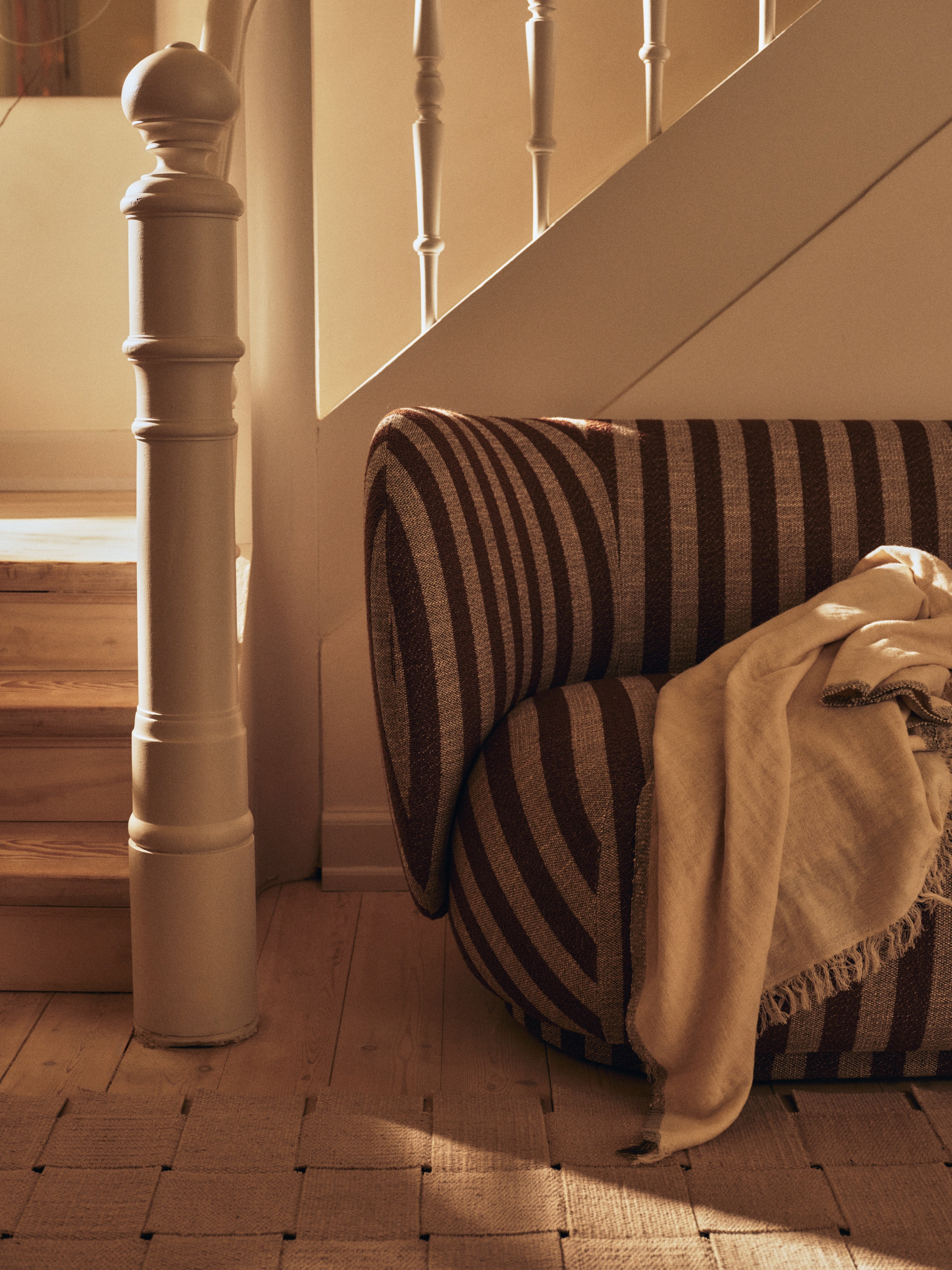 2-Seater Sofa RICO Louisiana Chocolate with Sand